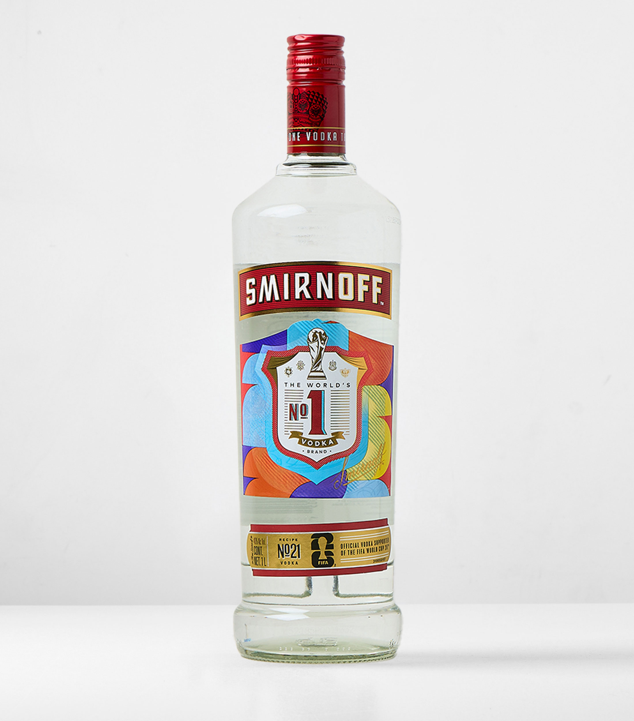 Vodka Smirnoff - Edición Espacial Copa Mundial de la FIFA 2026, 1 L