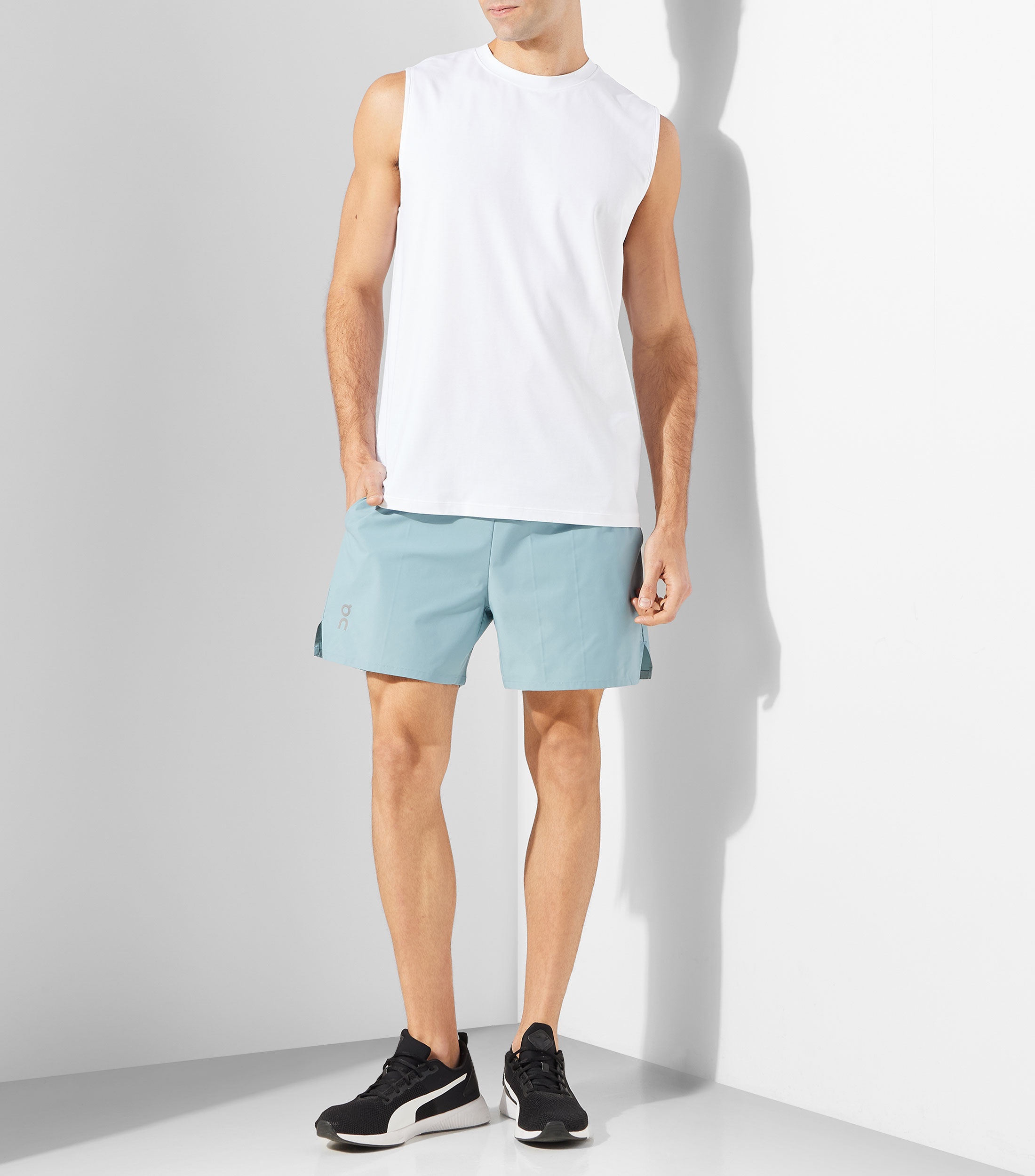 Playera de entrenamiento lisa Hombre