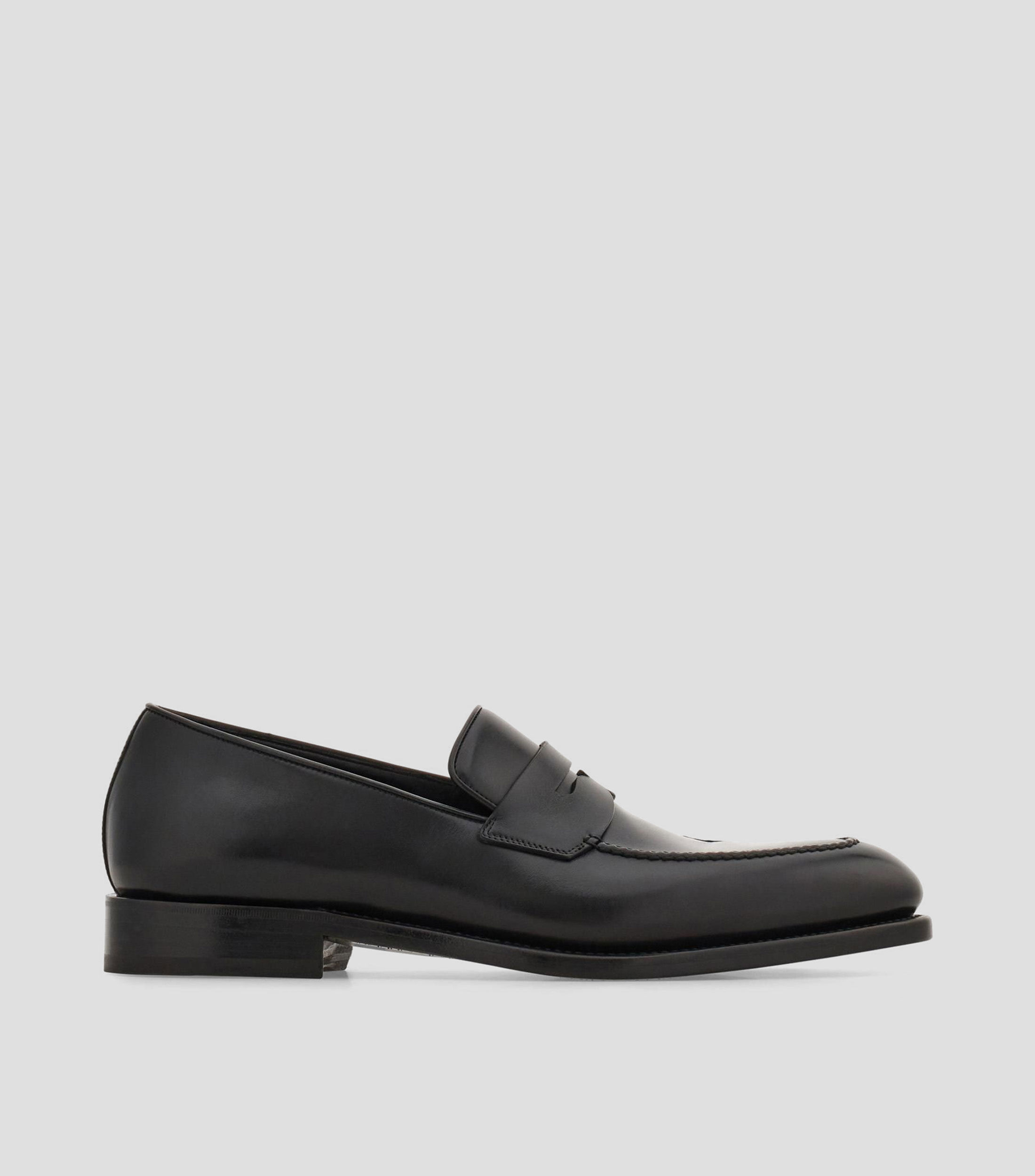 Mocasines en piel de becerro Hombre