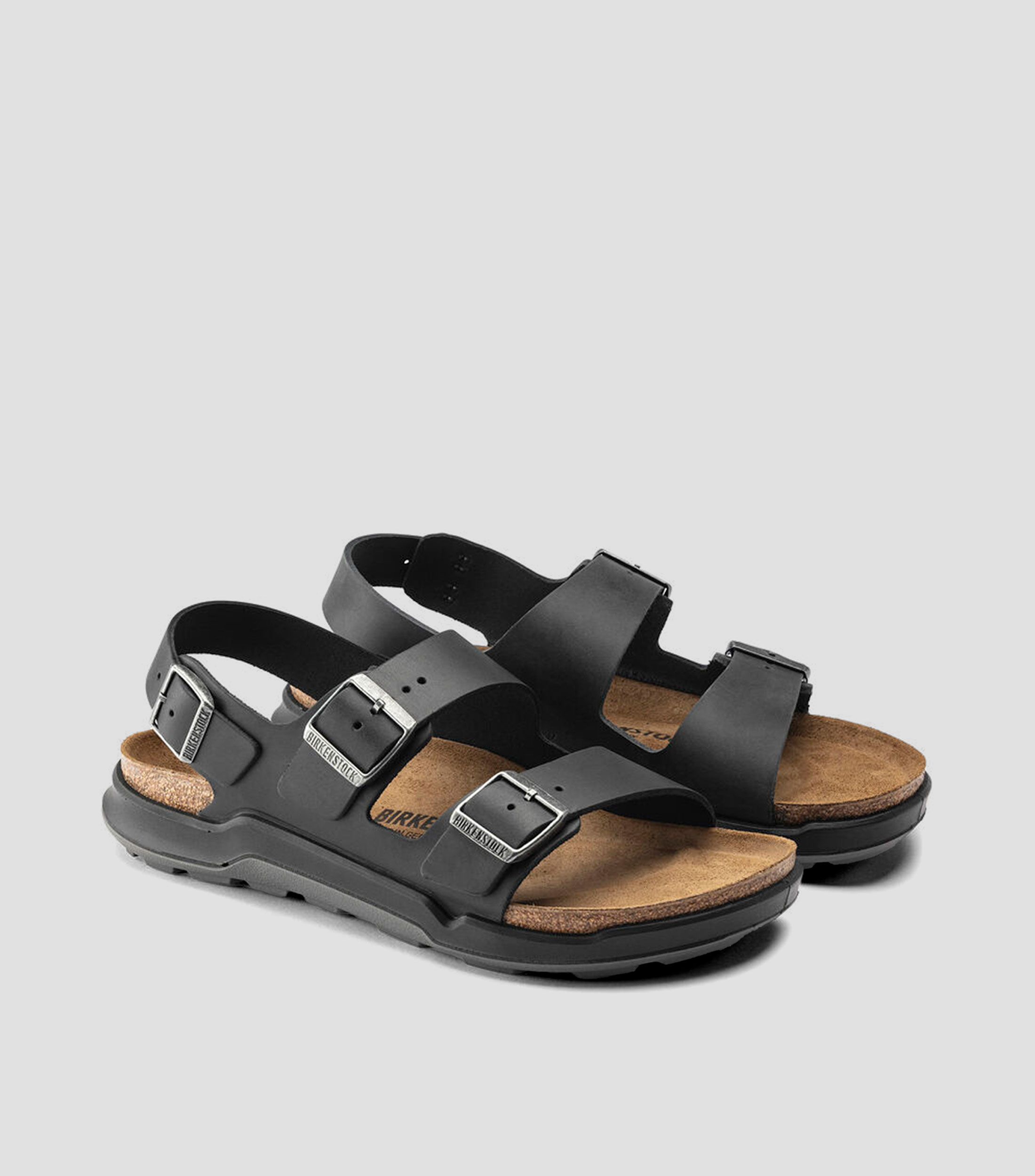 Sandalias Planas Milano en piel Hombre