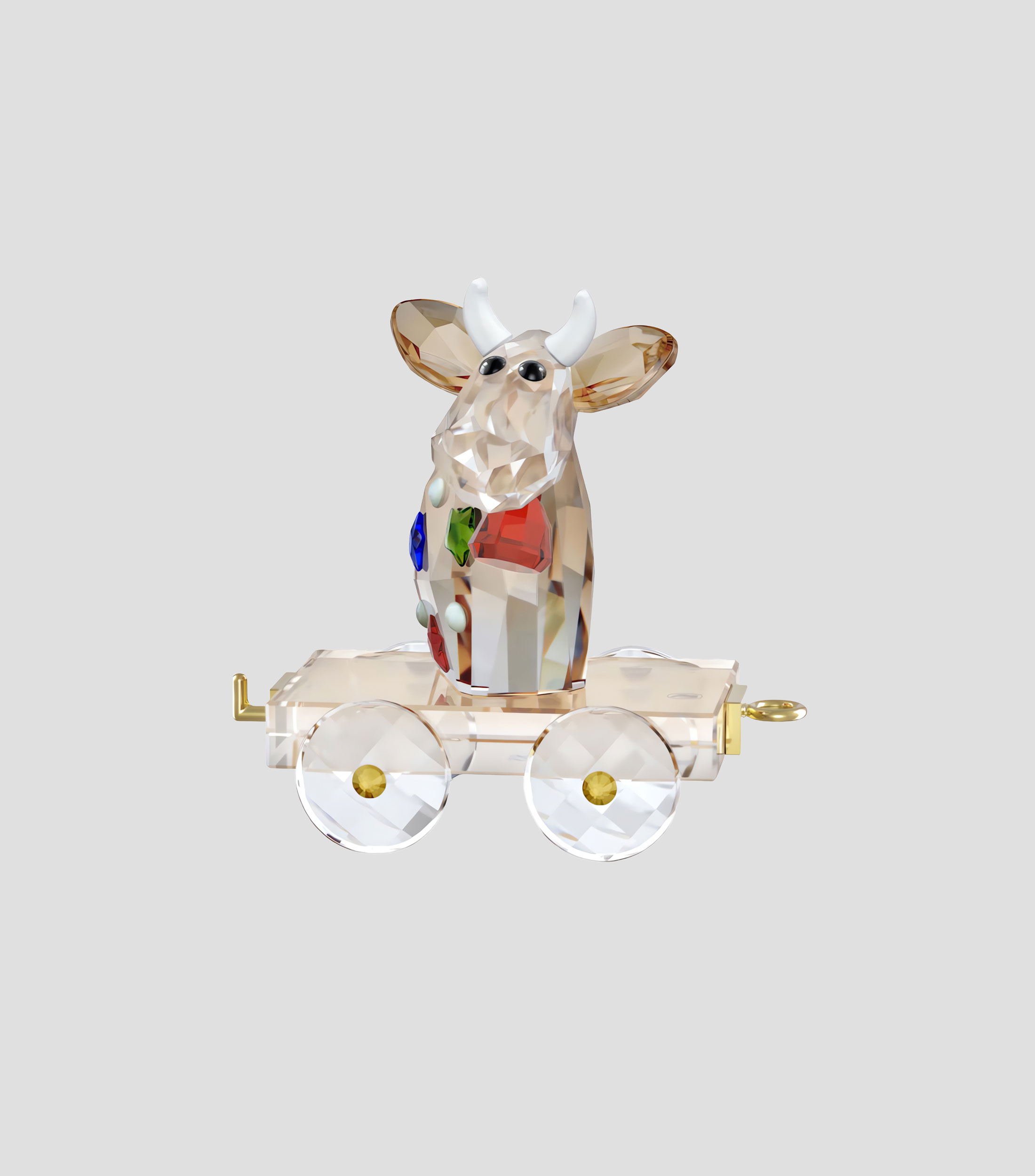 Figura decorativa Holiday Cheers Mo Holiday Train en cristal