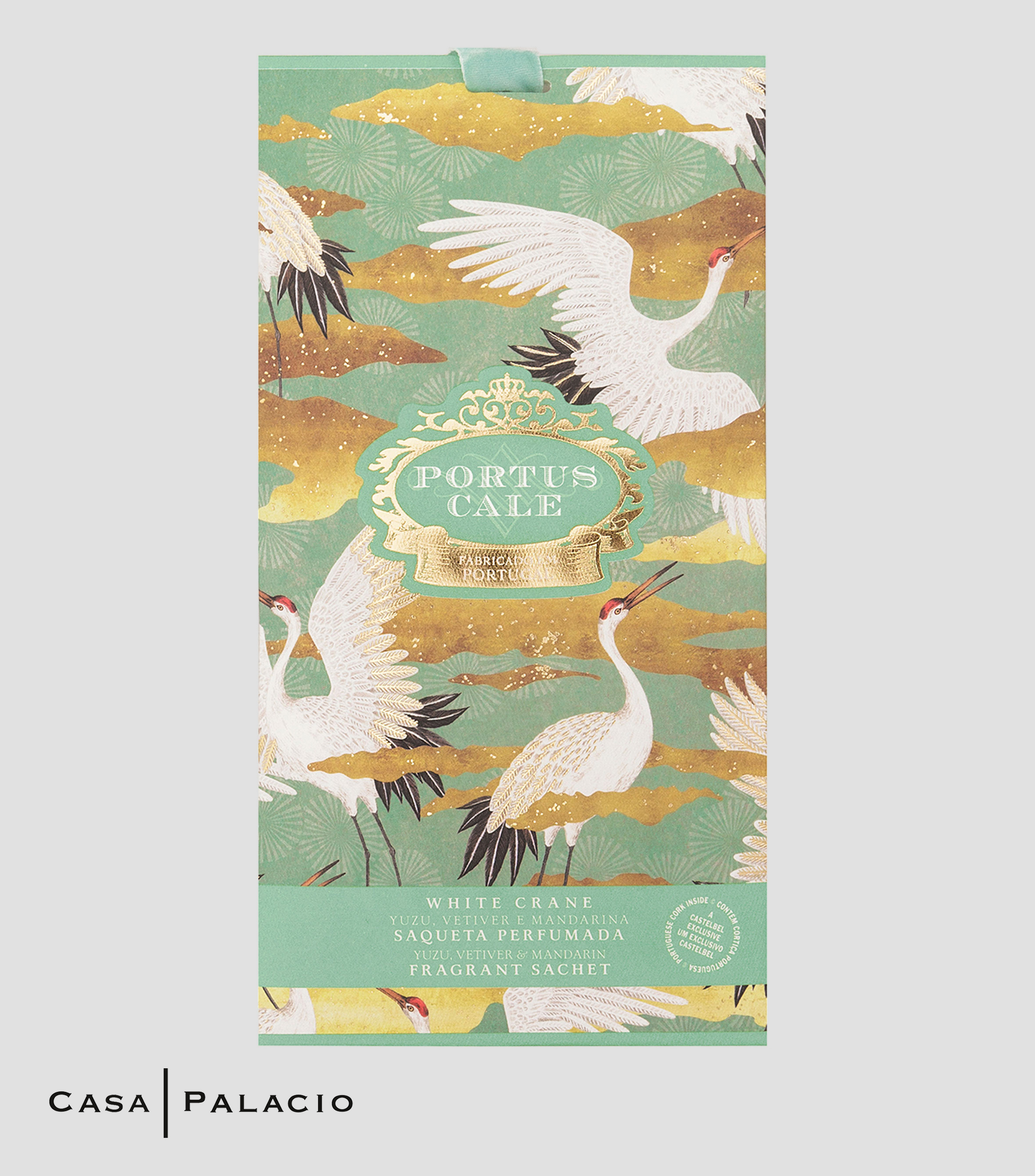 Sachet perfumado para ropa y blancos - White Crane