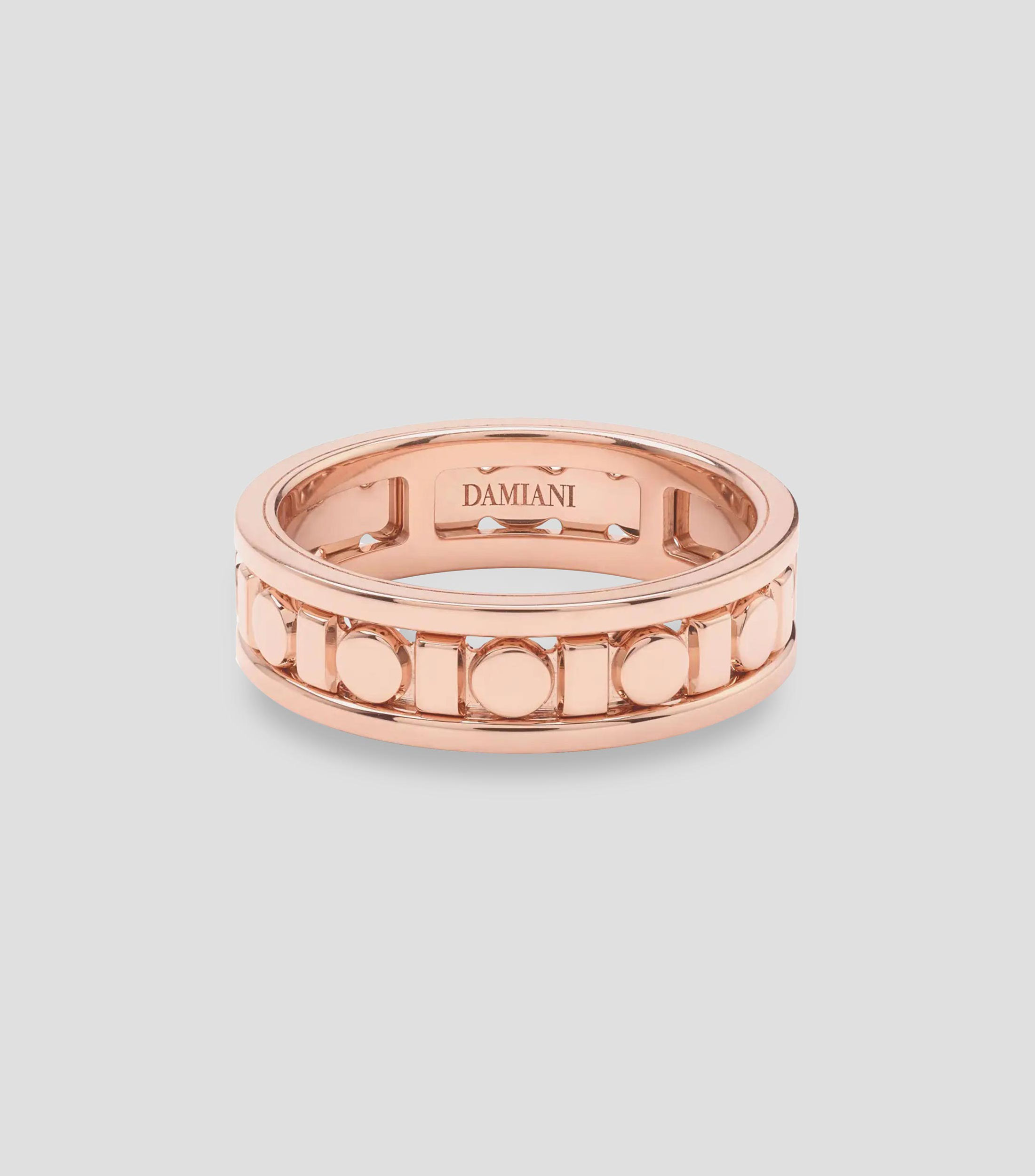Anillo en oro rosa de 18 kilates Belle Époque Mujer