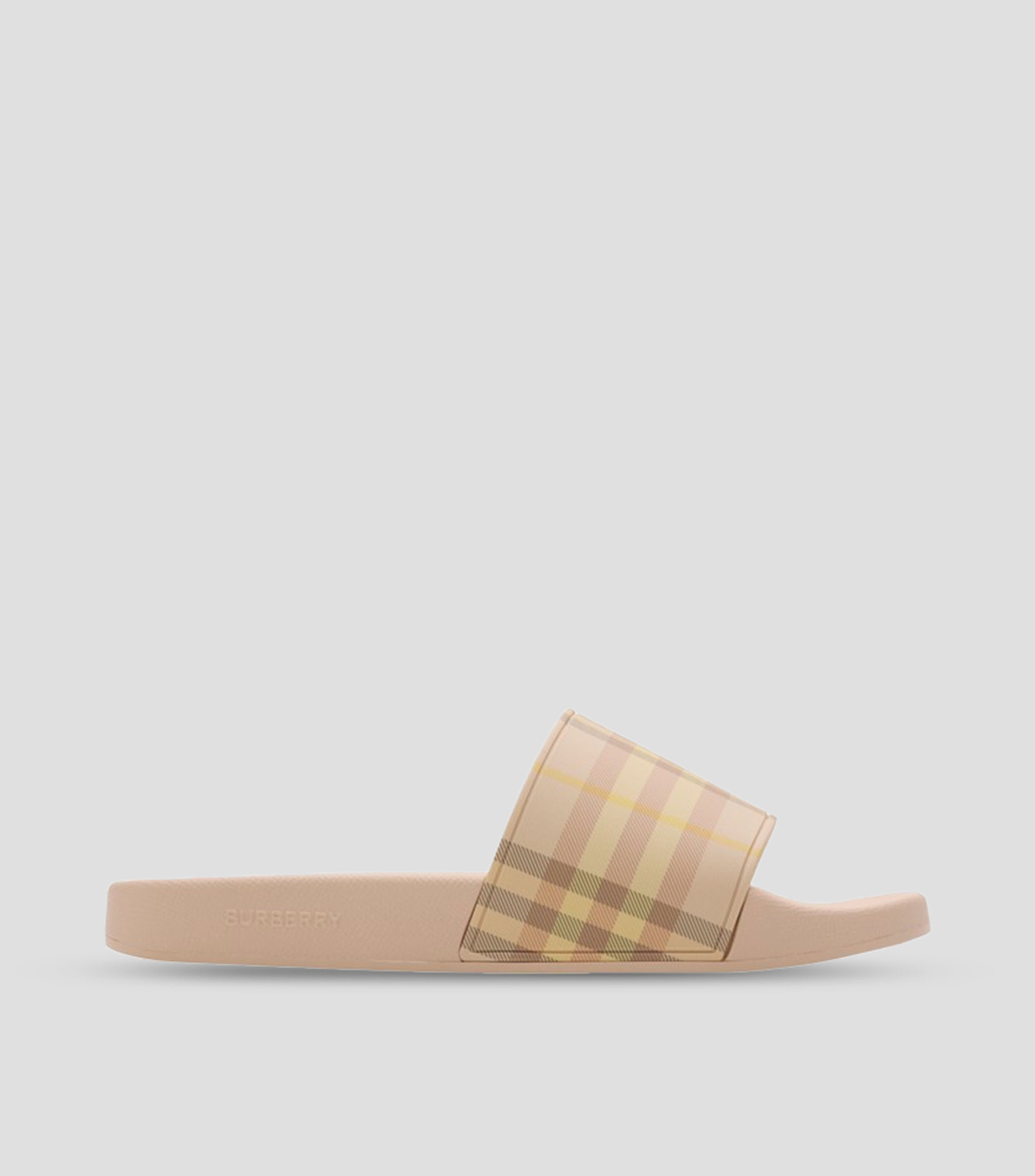 Sandalias planas Check Mujer