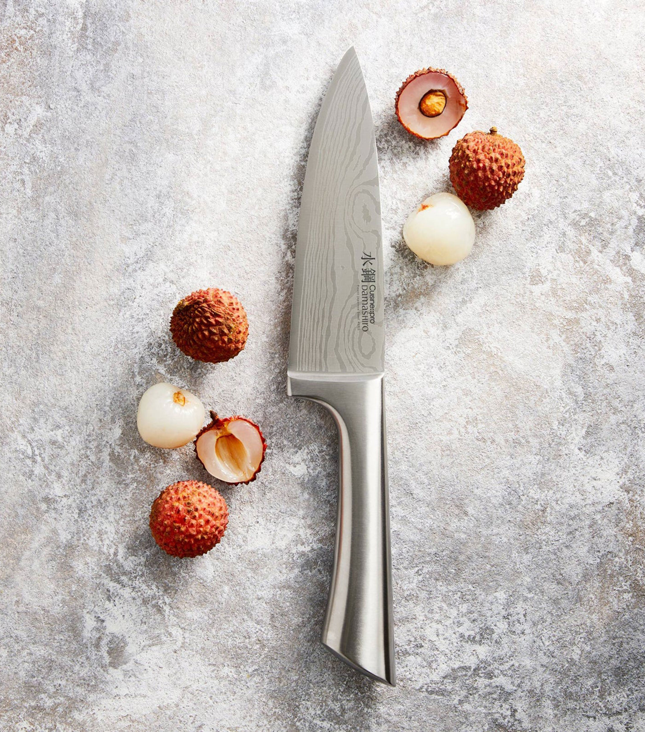 Cuchillo de chef Damashiro en acero inoxidable
