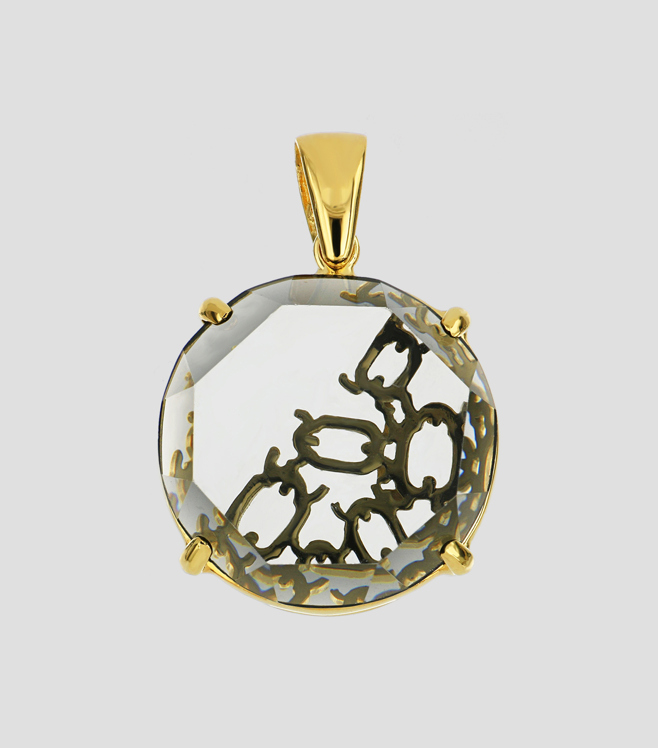 Dije en Plata .925 circular Mujer