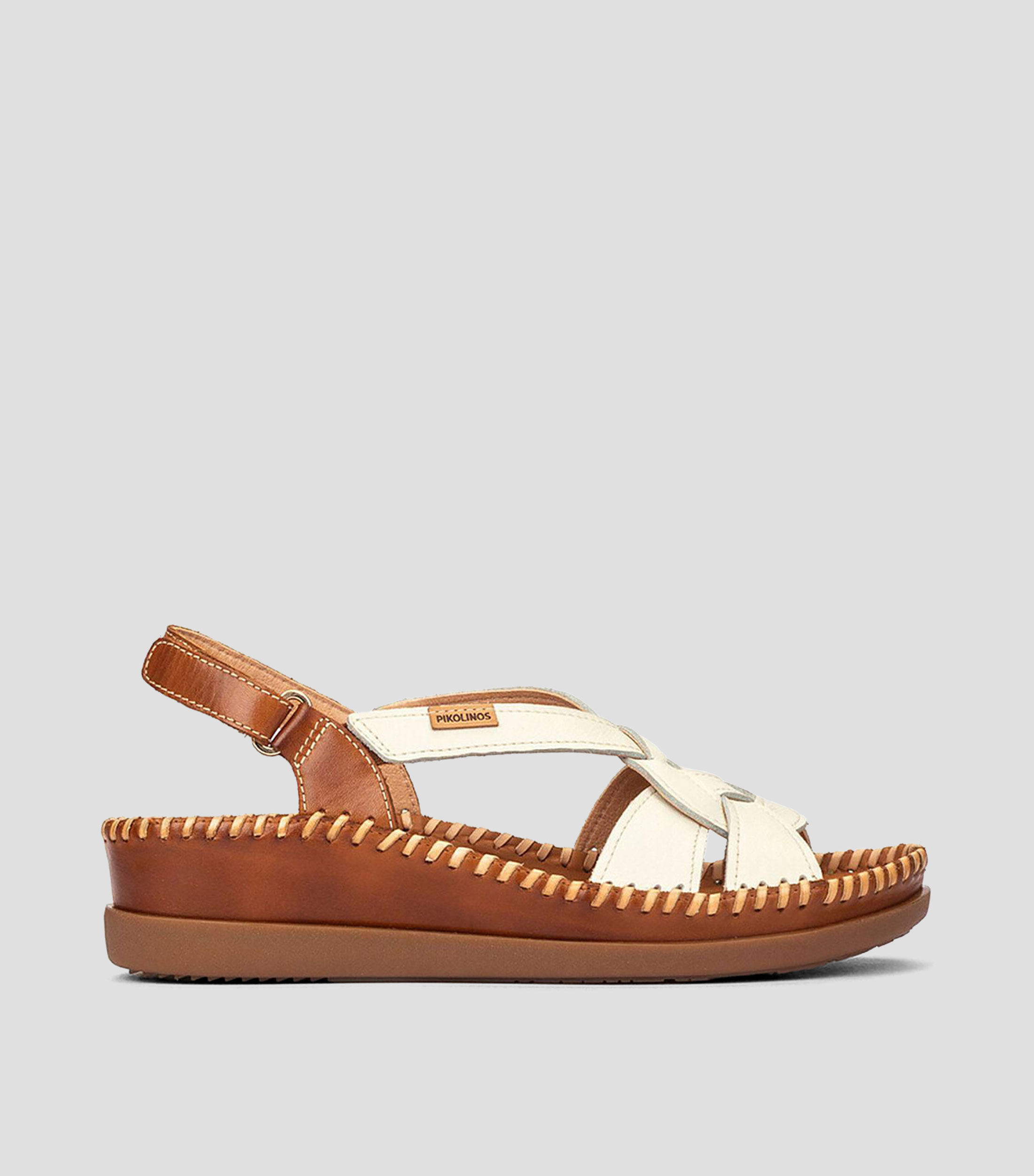 Sandalias con tacón bajo de cuña Cadaques Mujer