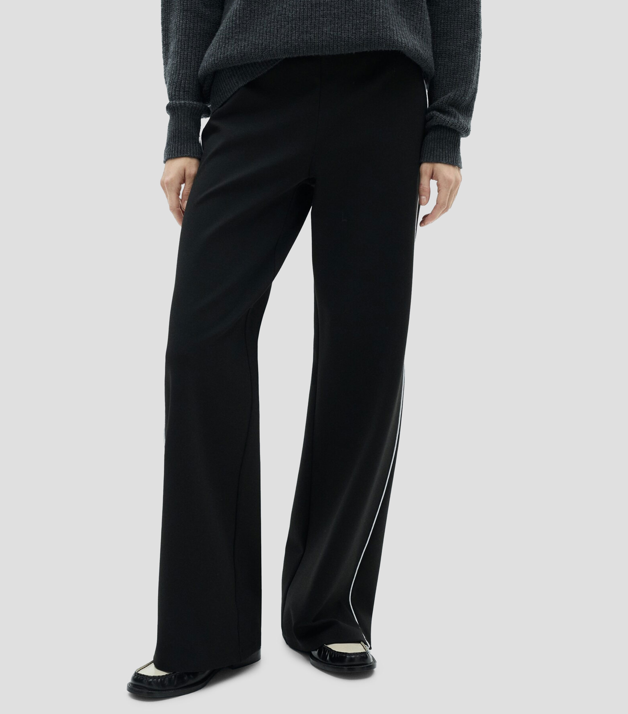 Mango Raya Mango Pantalón con raya Mujer |El Palacio de Hierro
