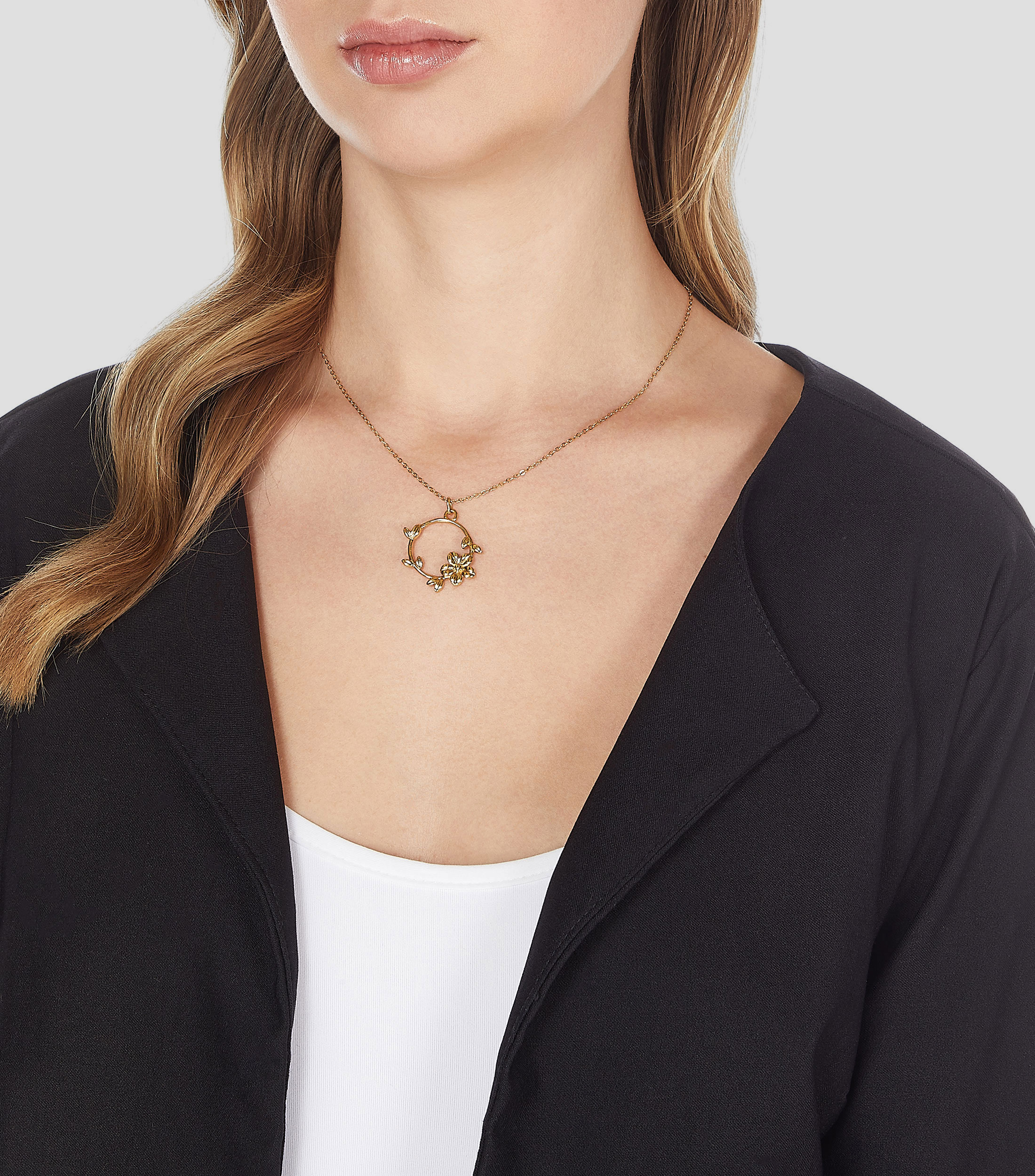 Dije con collar en plata .925 Mensaje de Amor Mujer