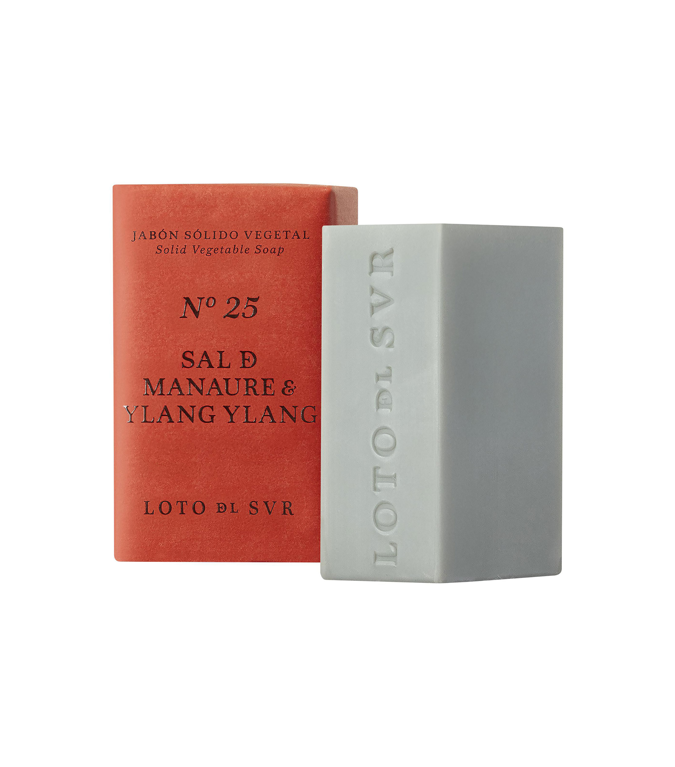 Jabón Sólido Vegetal Sal De Manaure &​ Ylang Ylang, 140 g