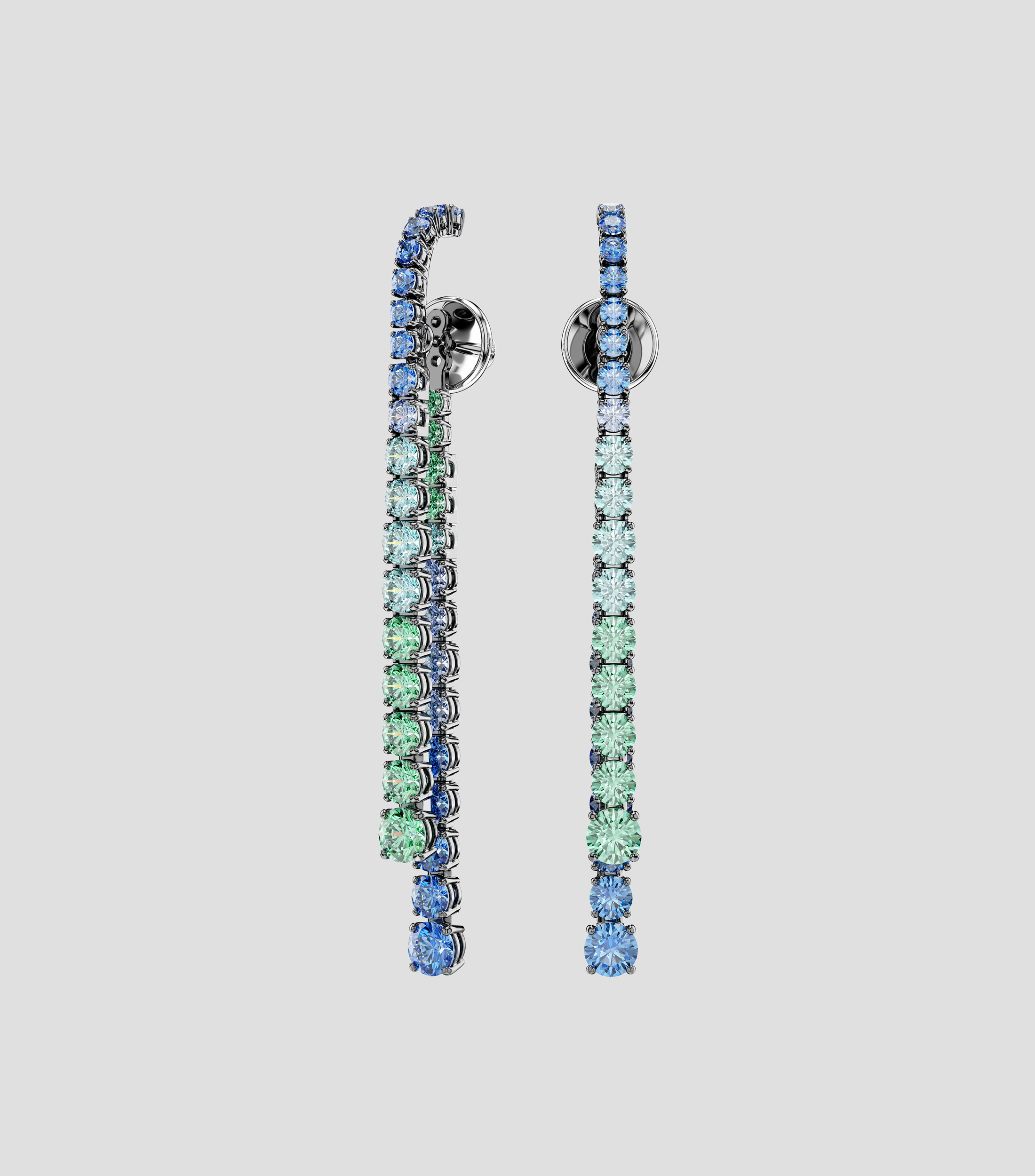 Aretes con piedras Mujer