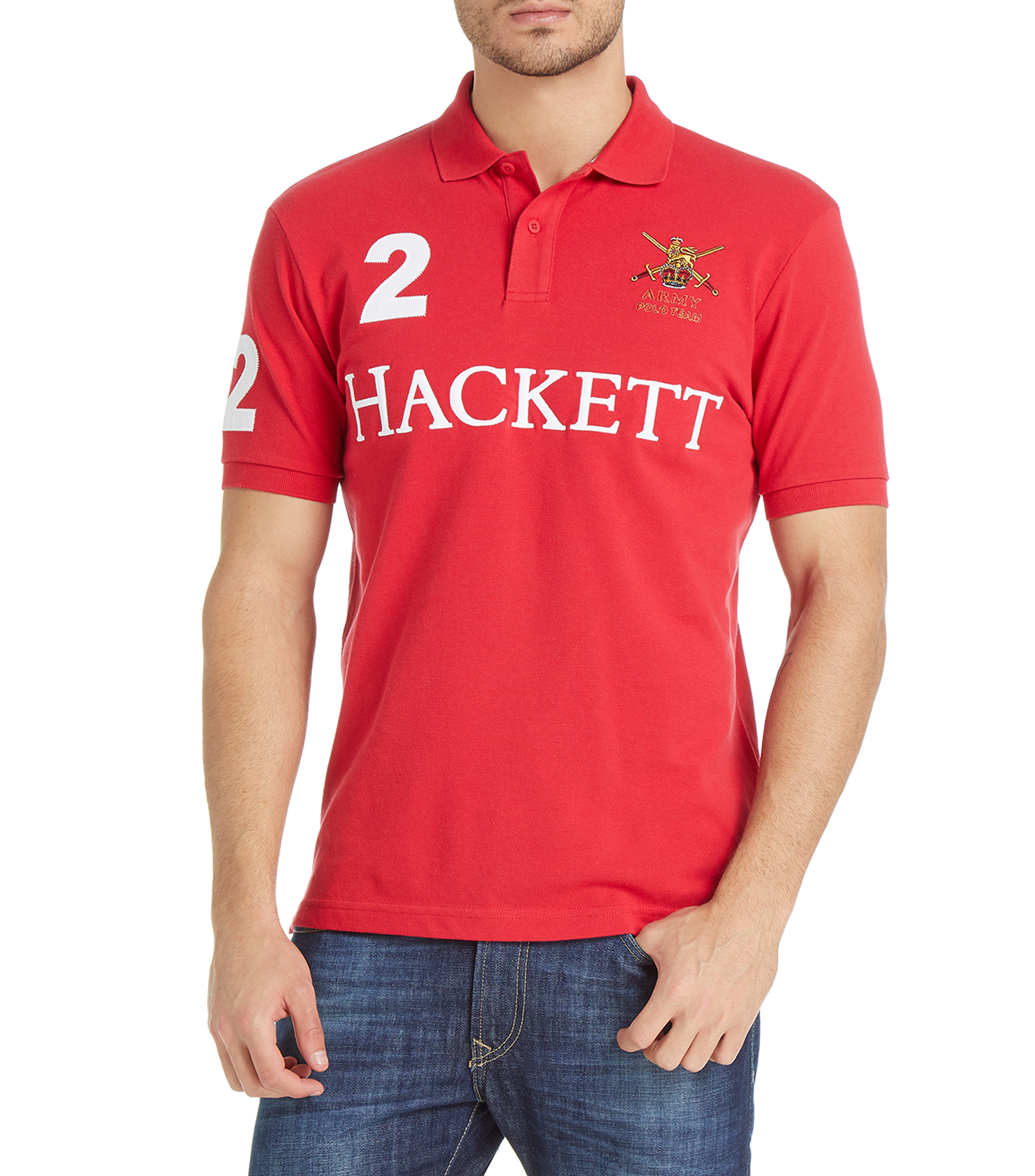 Hackett Playera Polo con numeros Hombre El Palacio de Hierro