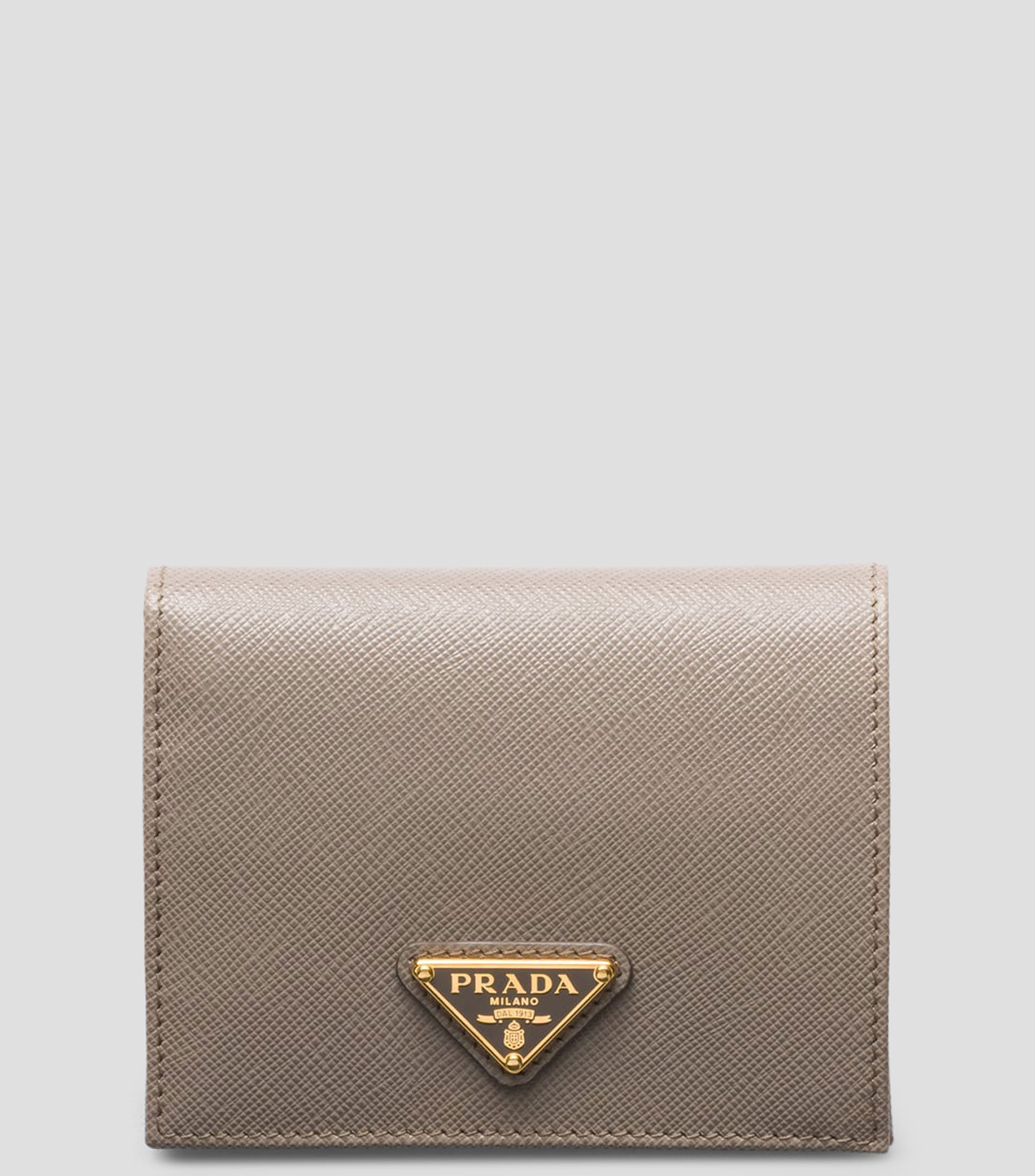 Cartera en piel con detalle texturizado Mujer