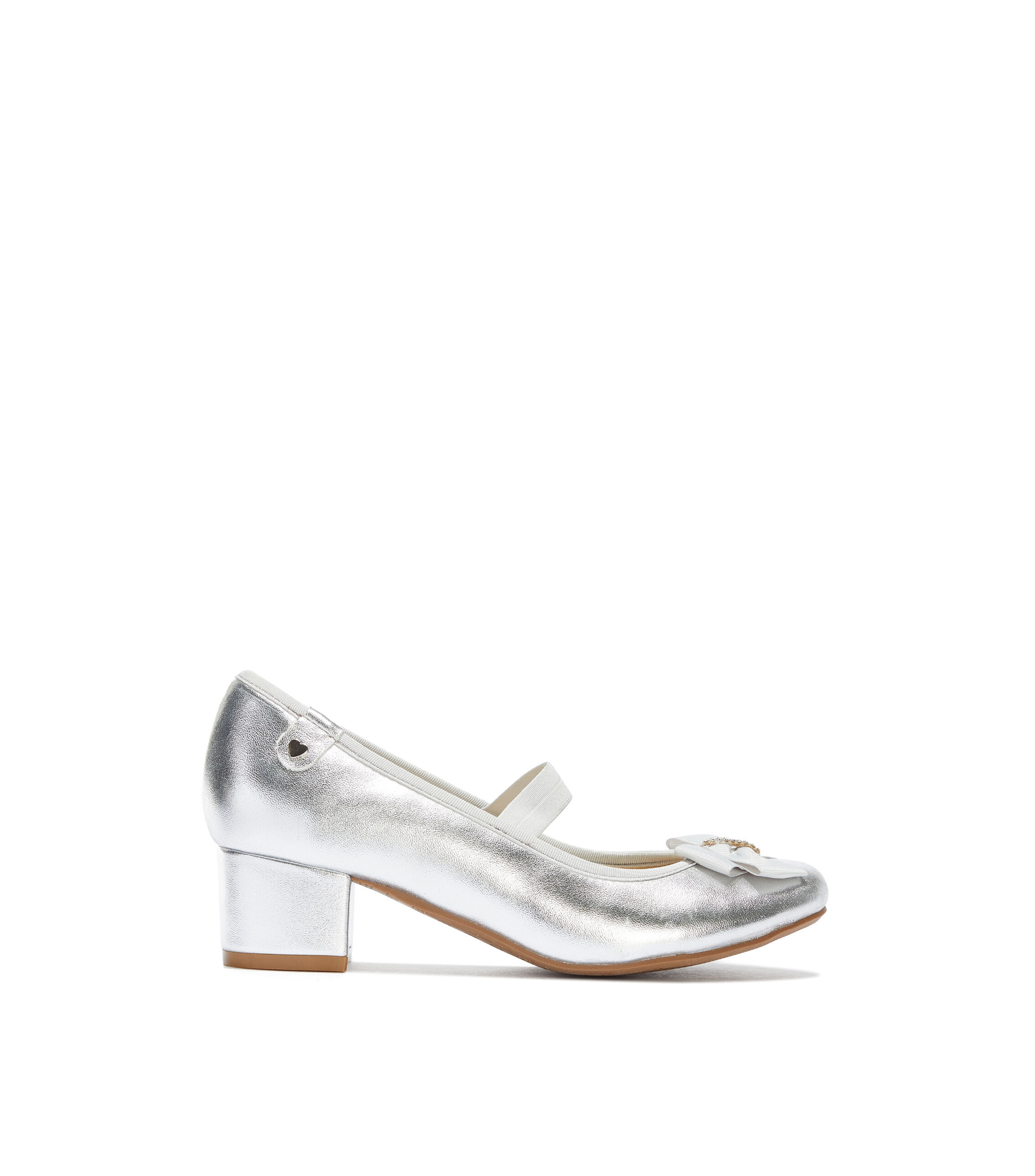 Zapatos color hotsell plata para niña