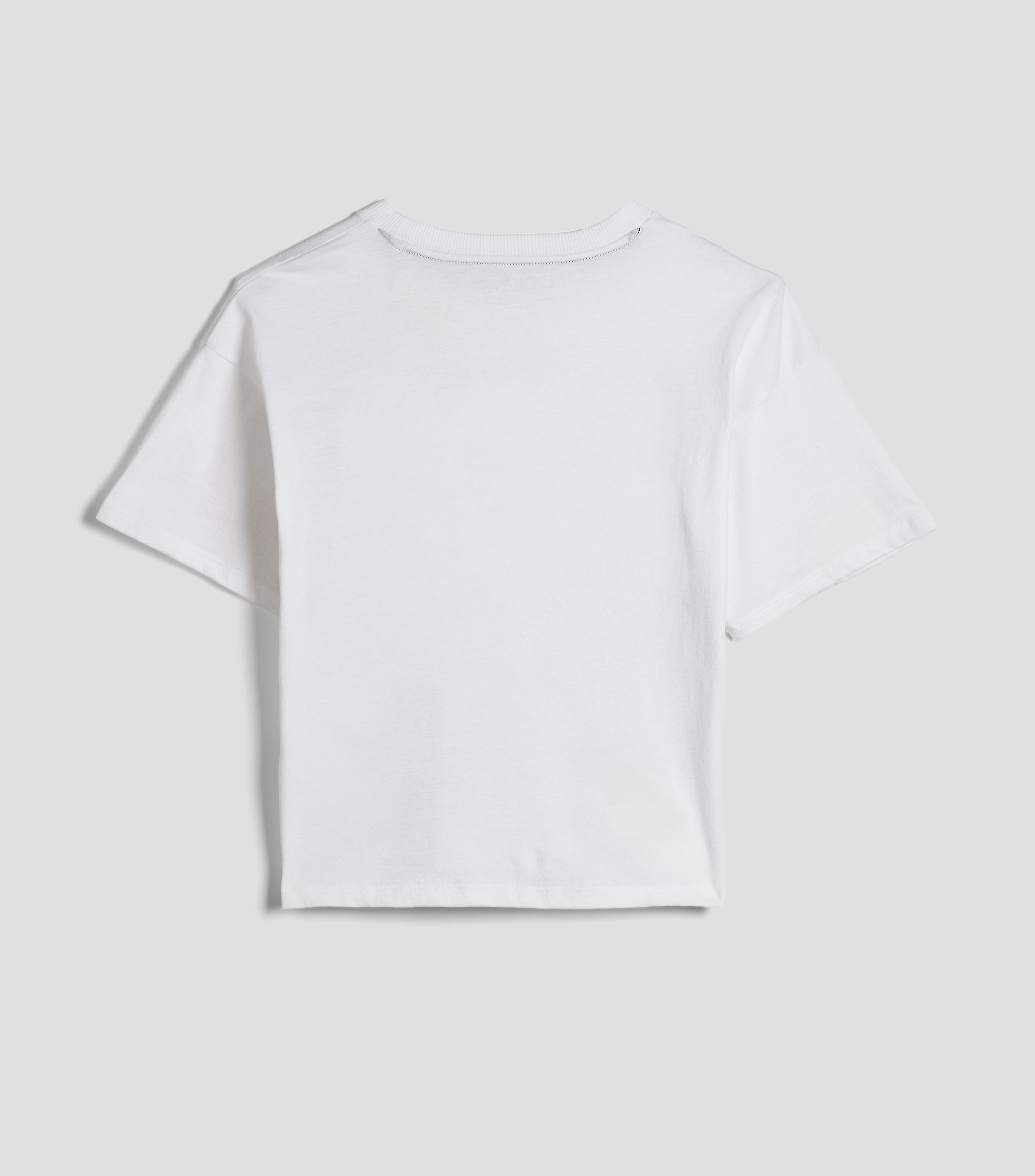 Playera cuello redondo manga corta con estampado Niño