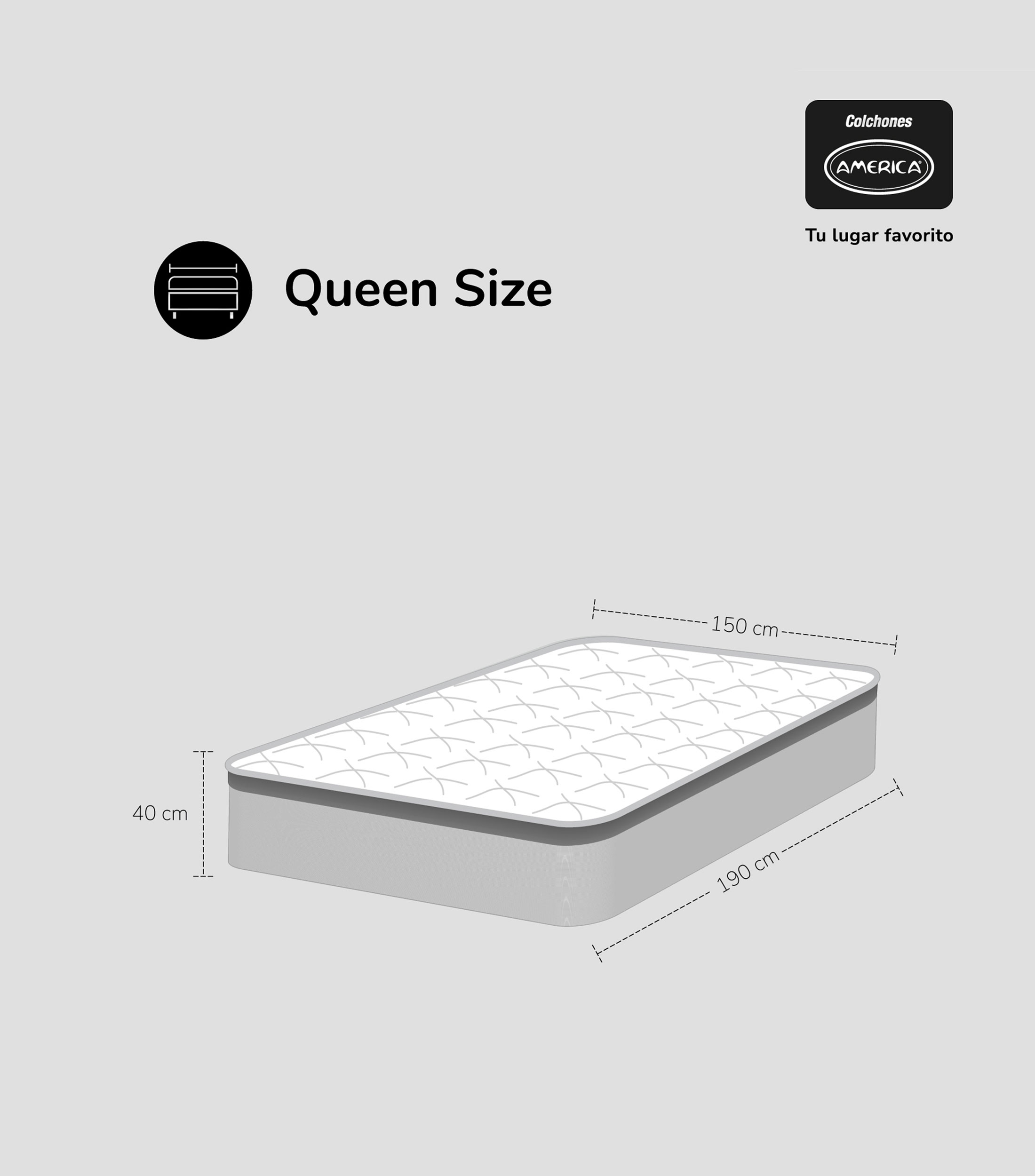 Colchón Belmont Queen size
