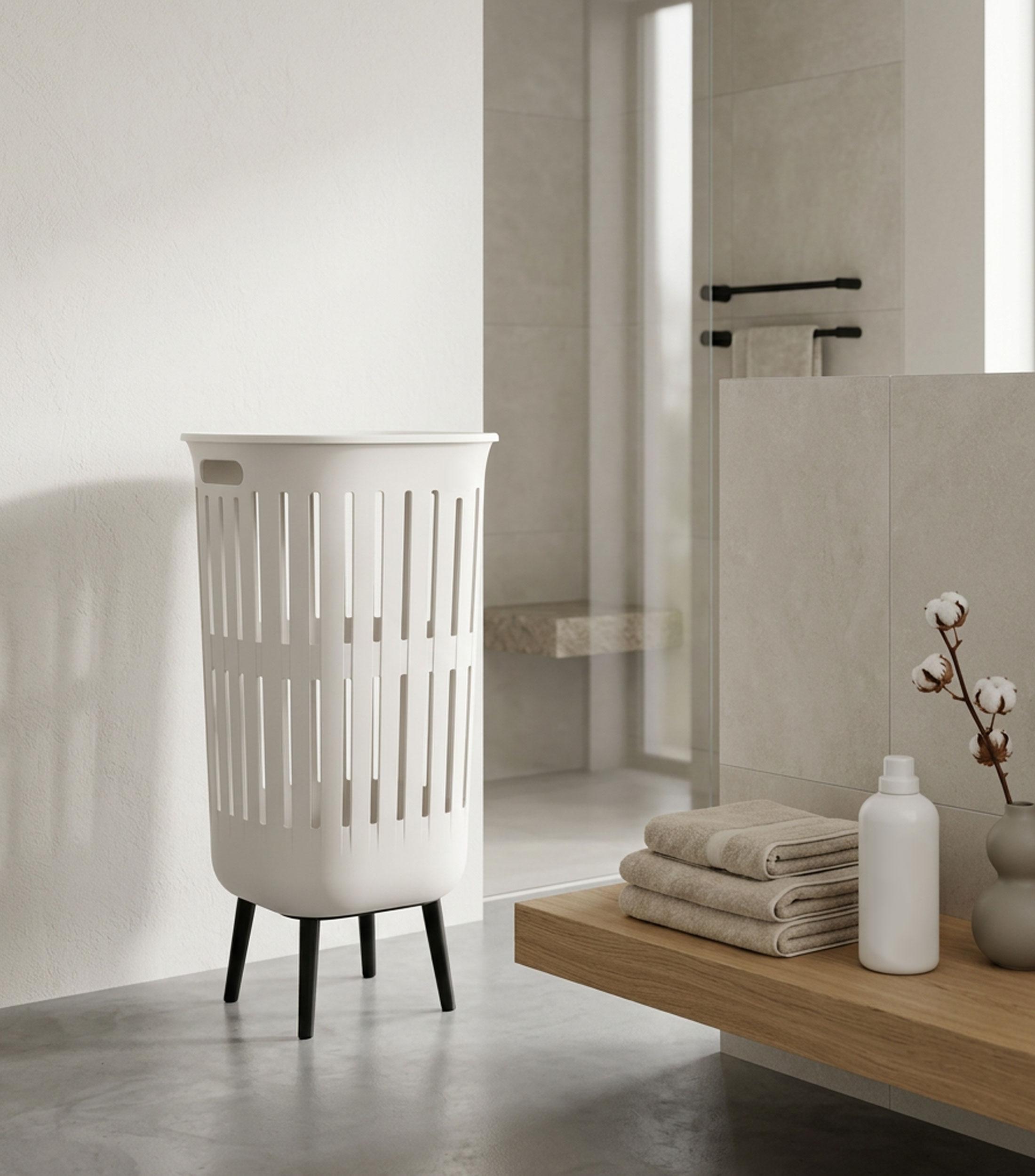 Cesta para ropa 55L
