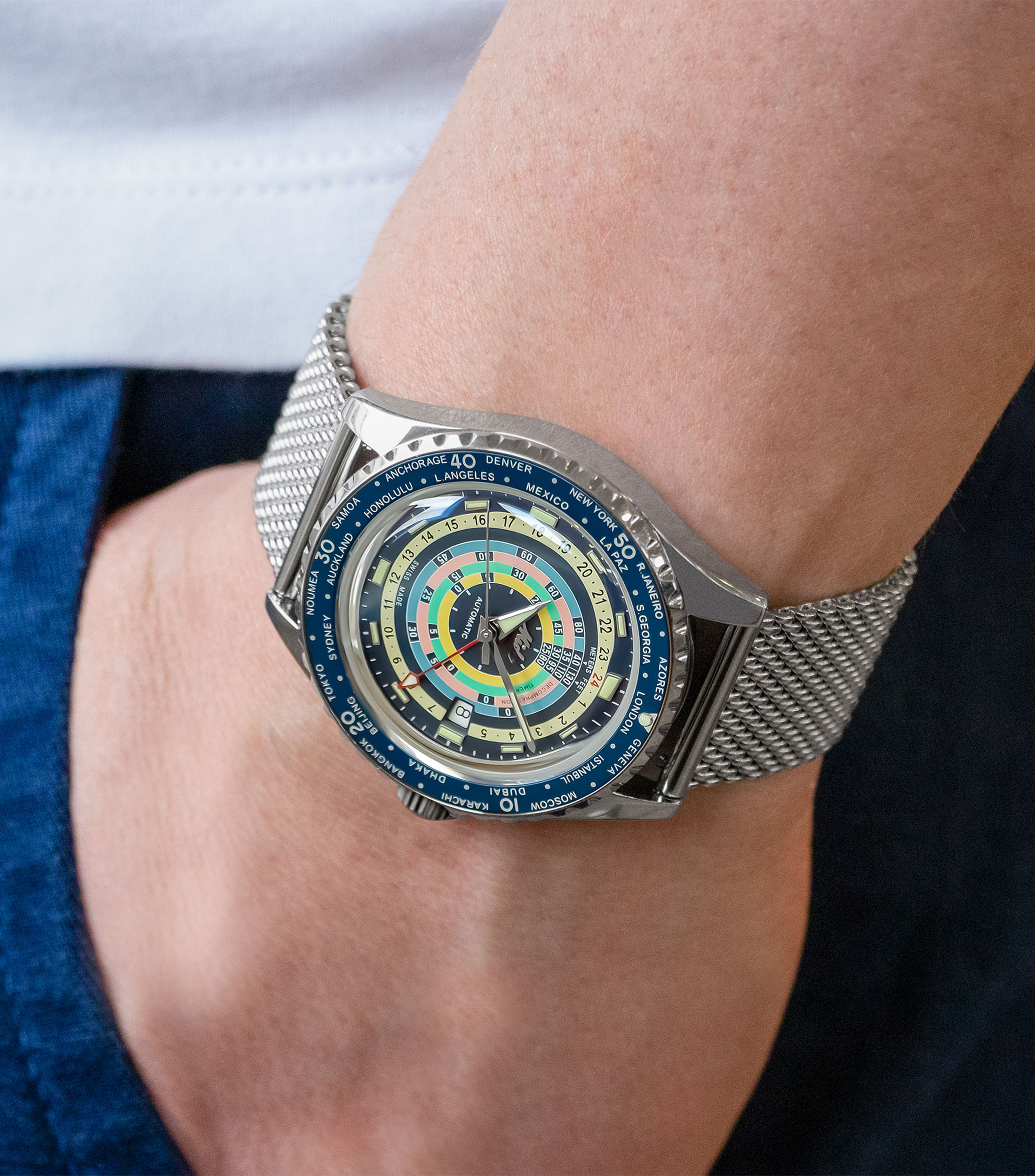 Reloj para Hombre Ocean Star Deportivo Azul