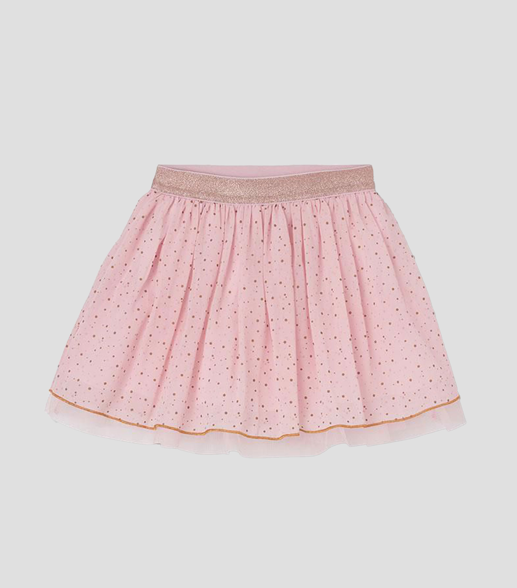 Falda de corte evasé estampada Niña