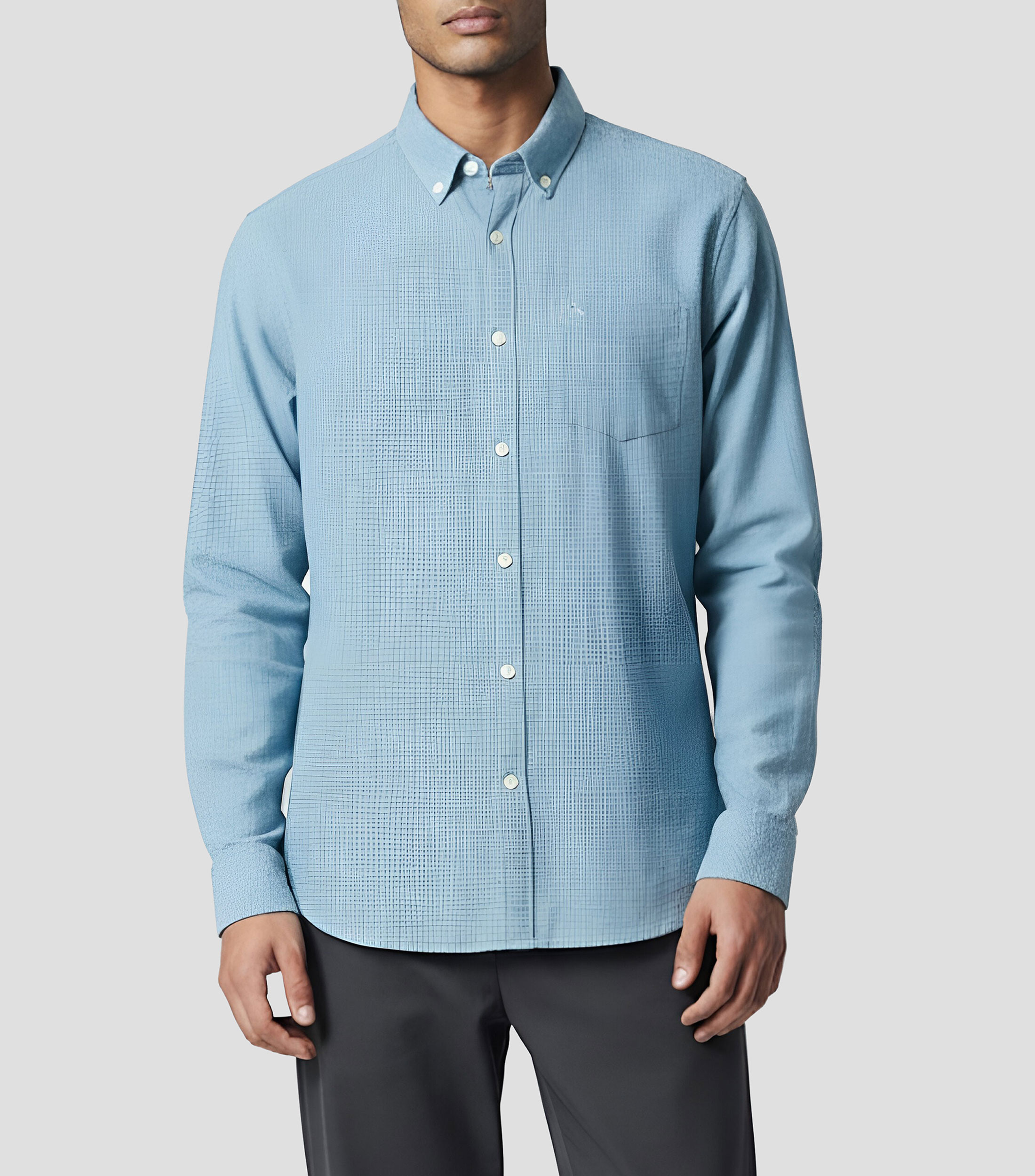 Camisa fantasía manga larga Hombre