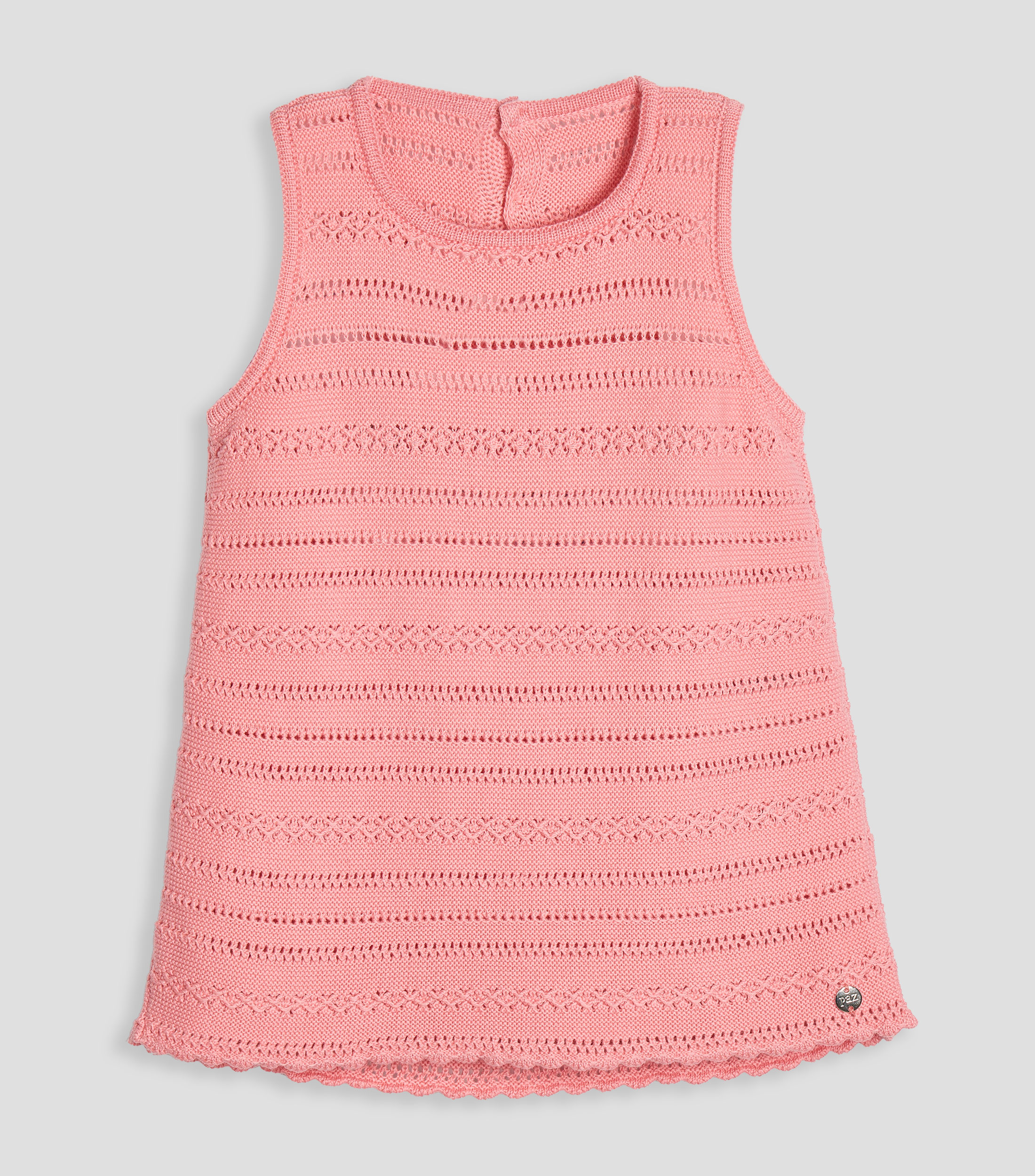 Playera cuello redondo sin mangas fantasía Niña