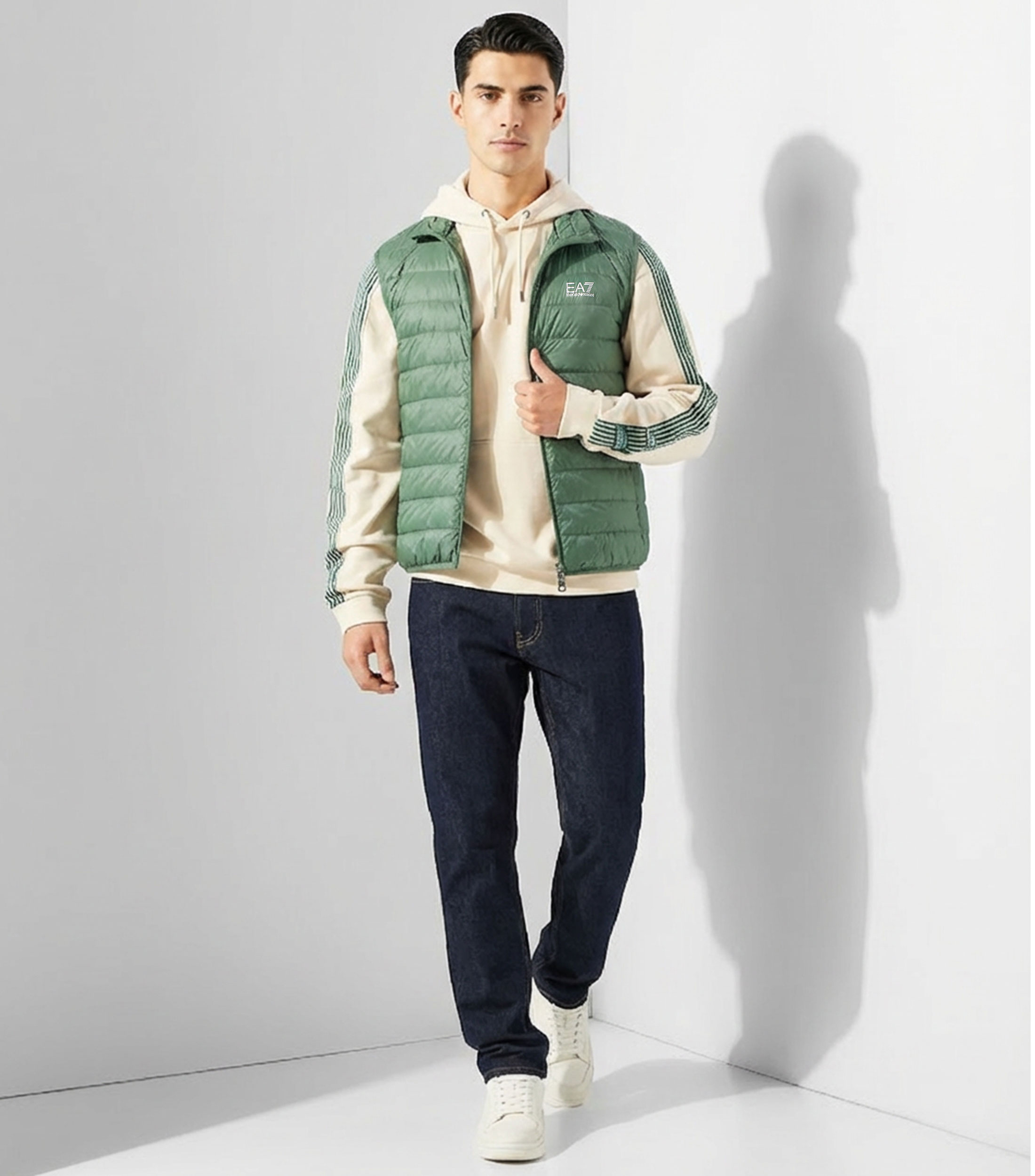 Sudadera canguro con capucha Hombre