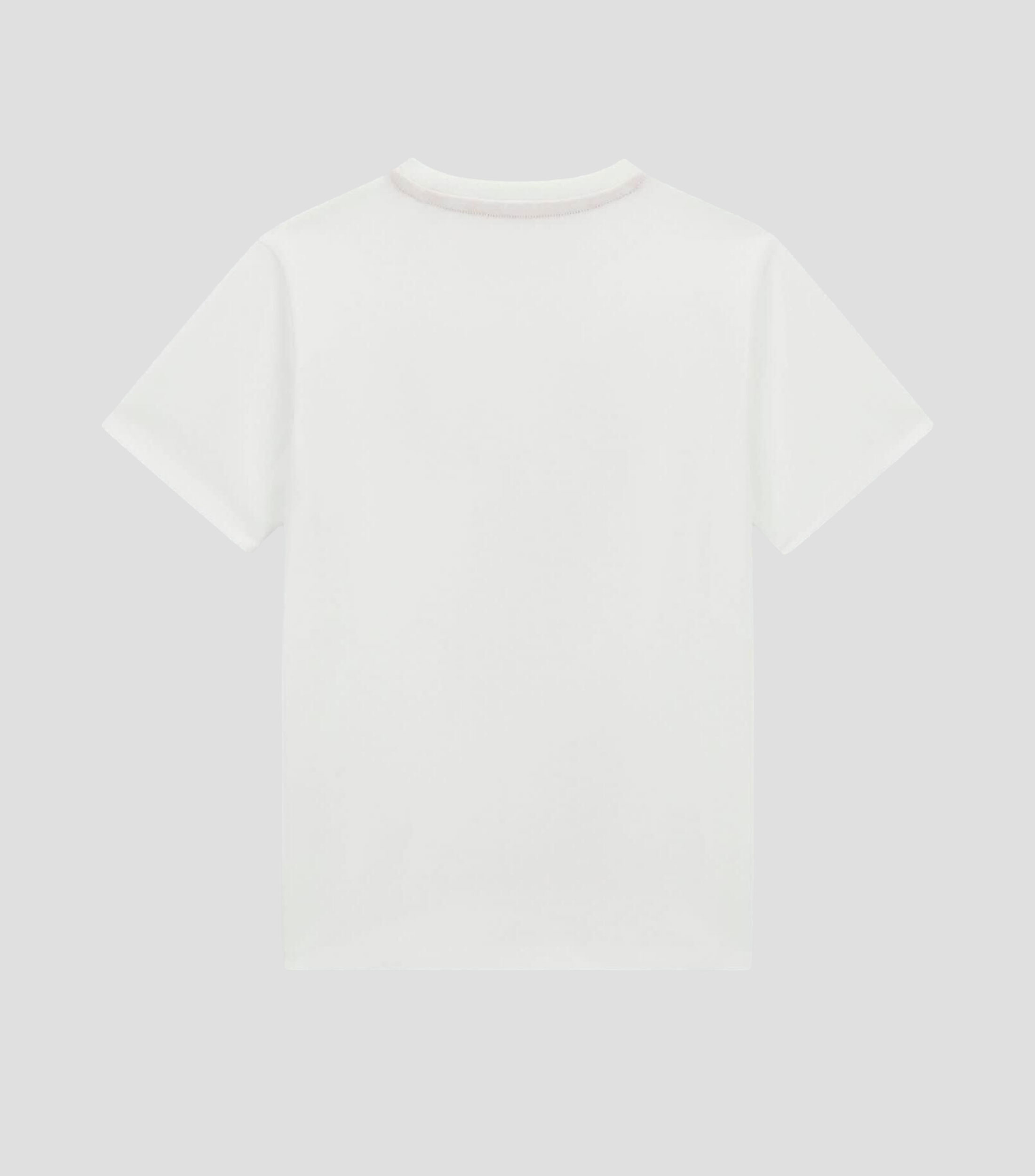 Playera cuello redondo manga corta con estampado Niño