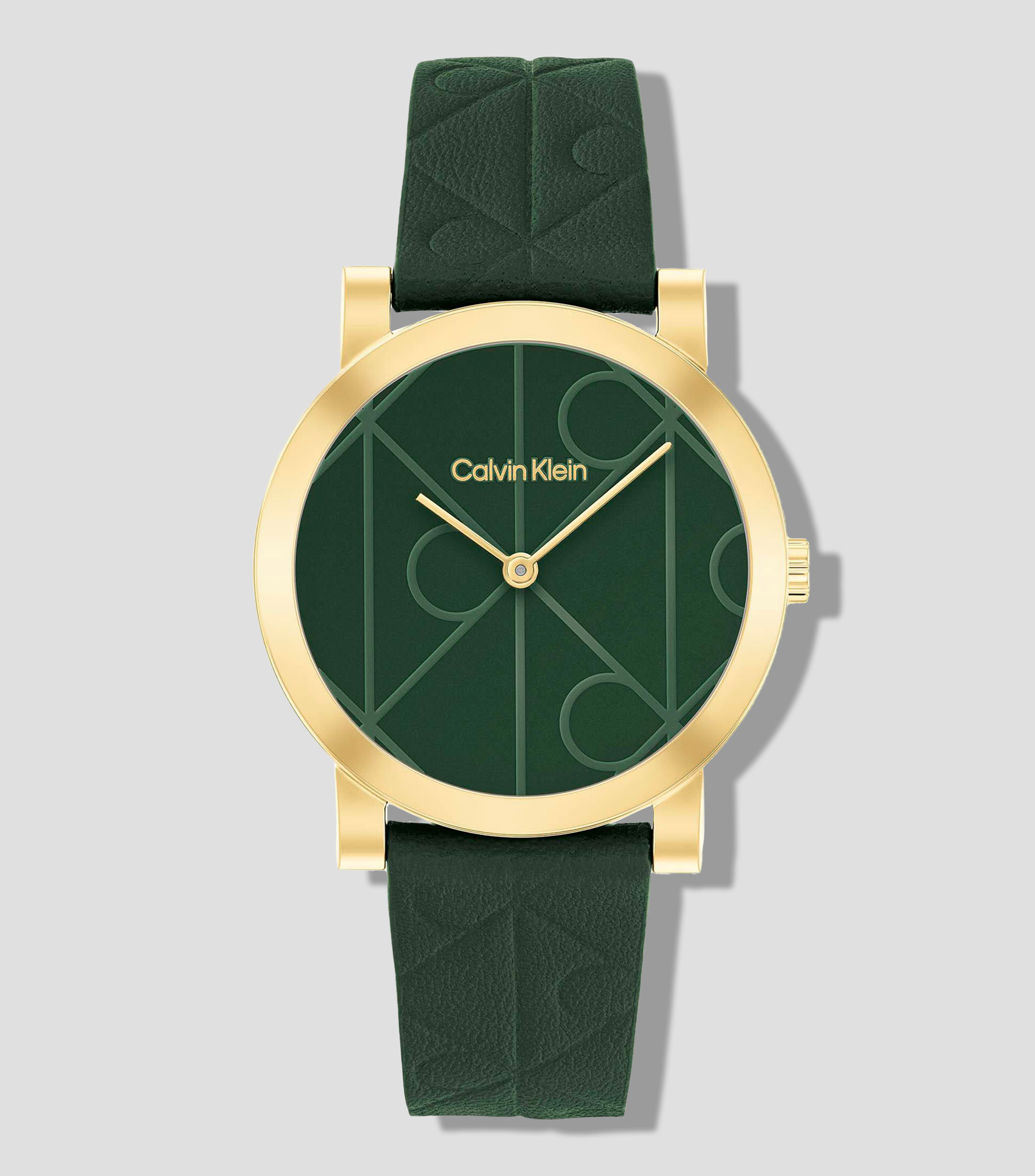 Reloj para Mujer CK Monogram Casual Dorado