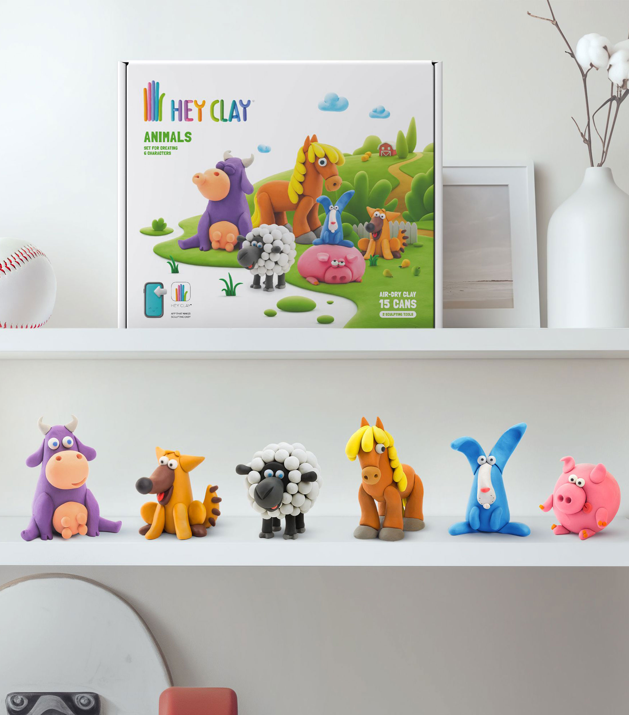 Playset de manualidades, Animales