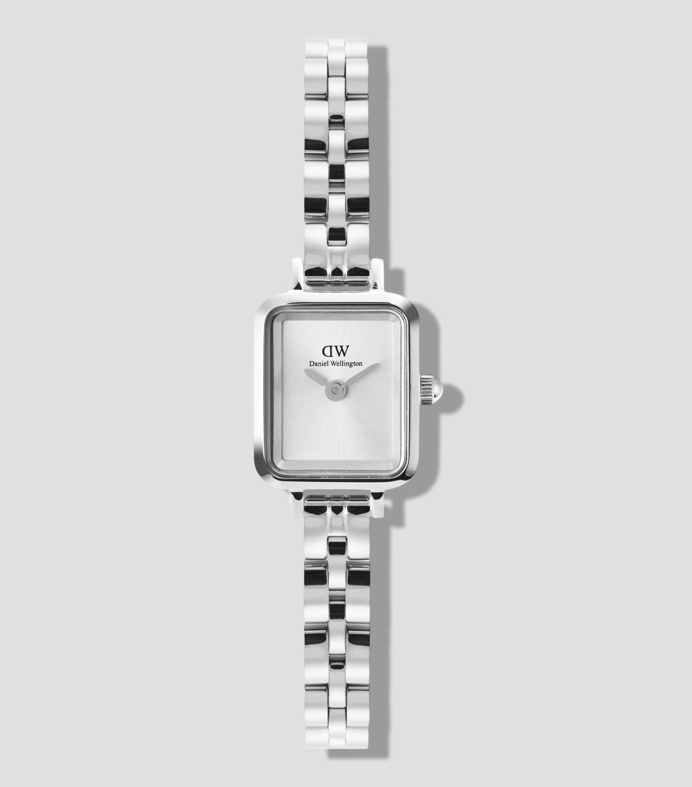 Reloj para Mujer DW Quadro Mini casual plateado