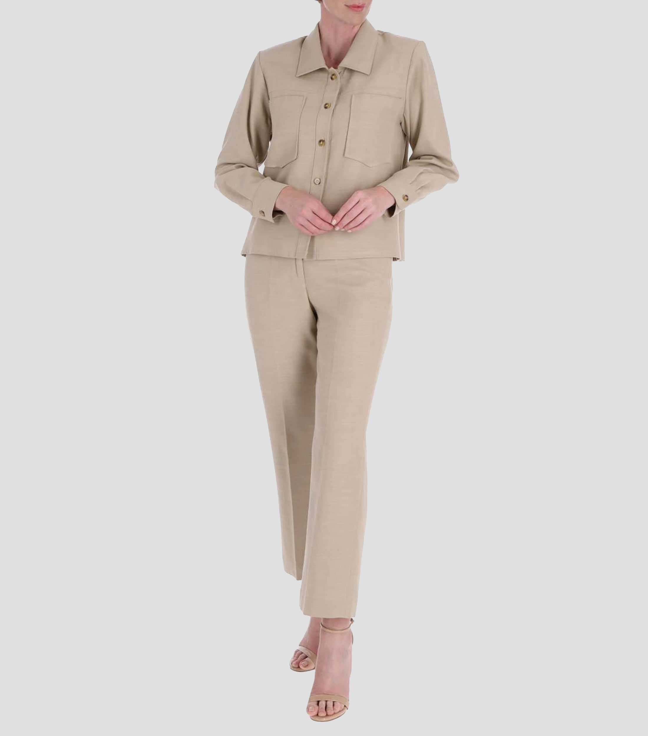 Saco liso Línea Petite Mujer