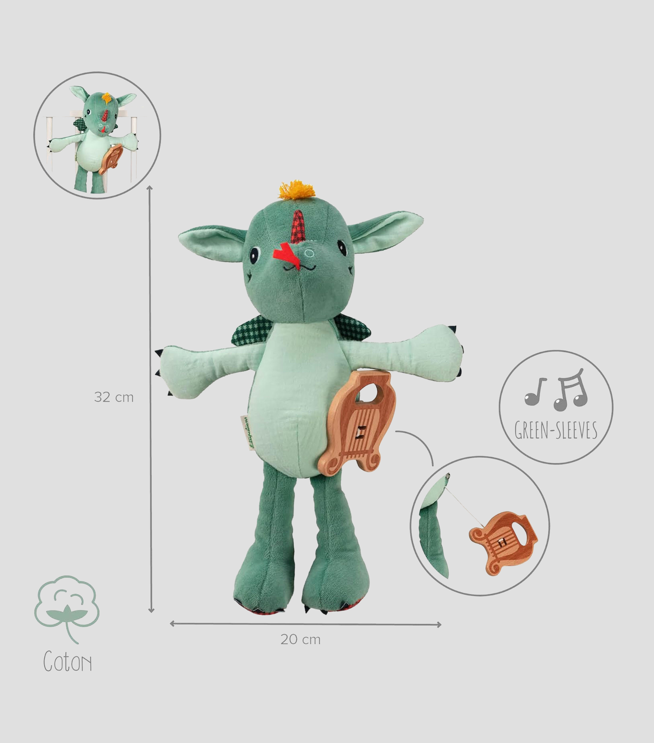 Peluche musical Joe