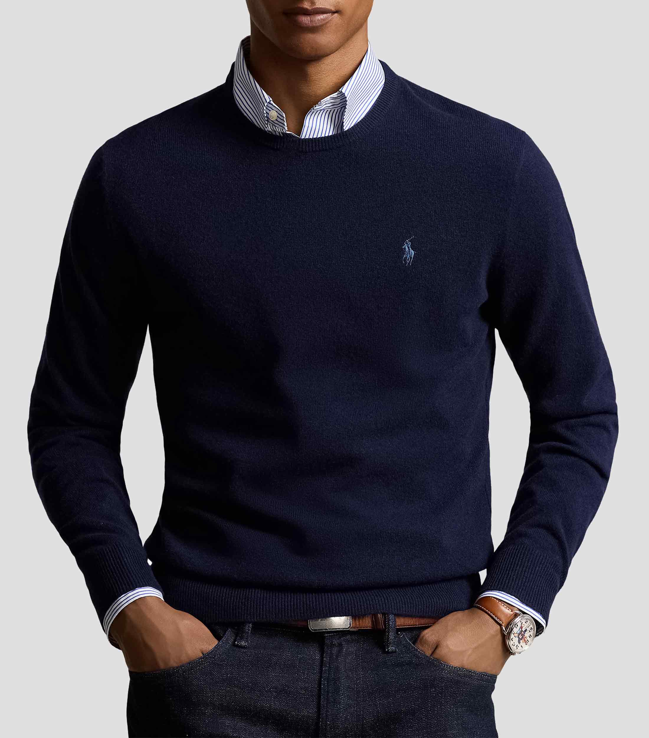 Sueter Polo Camisa Ralph Lauren Hombre Azul Marino Polo Ralph