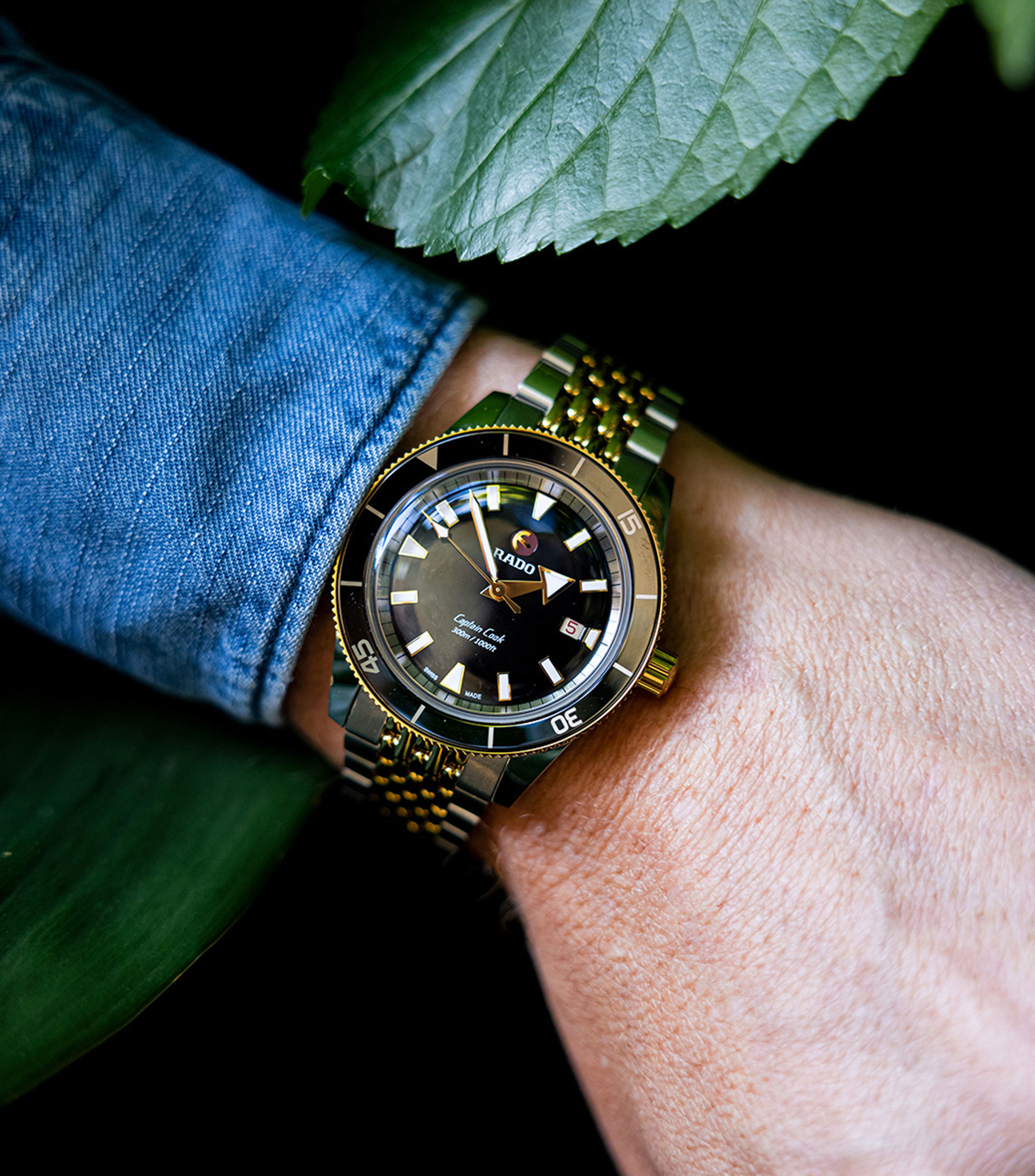 Reloj para Hombre Automático Captain Cook Sport Carátula Verde