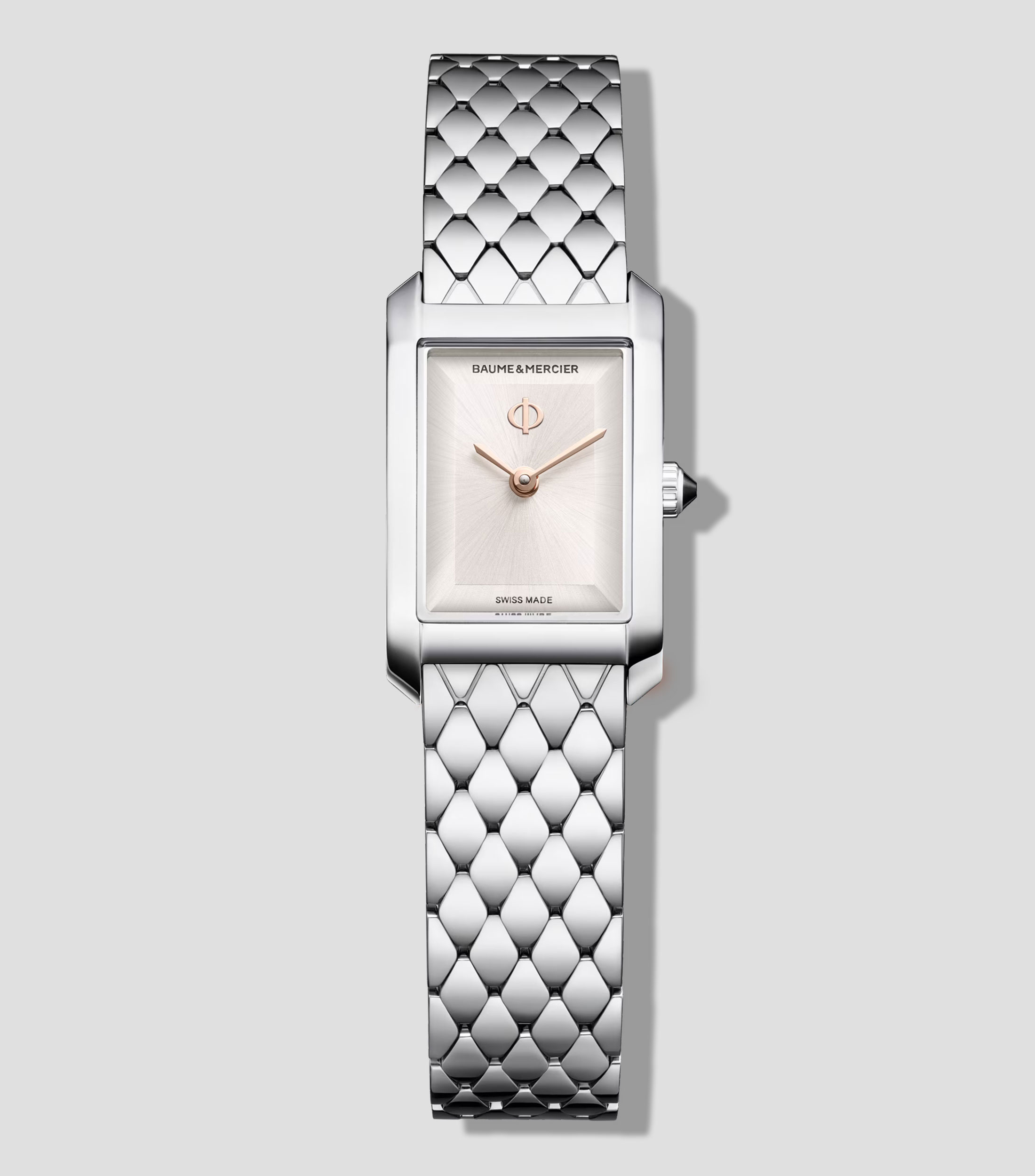 Reloj para Hombre Hampton 10860 casual plateado
