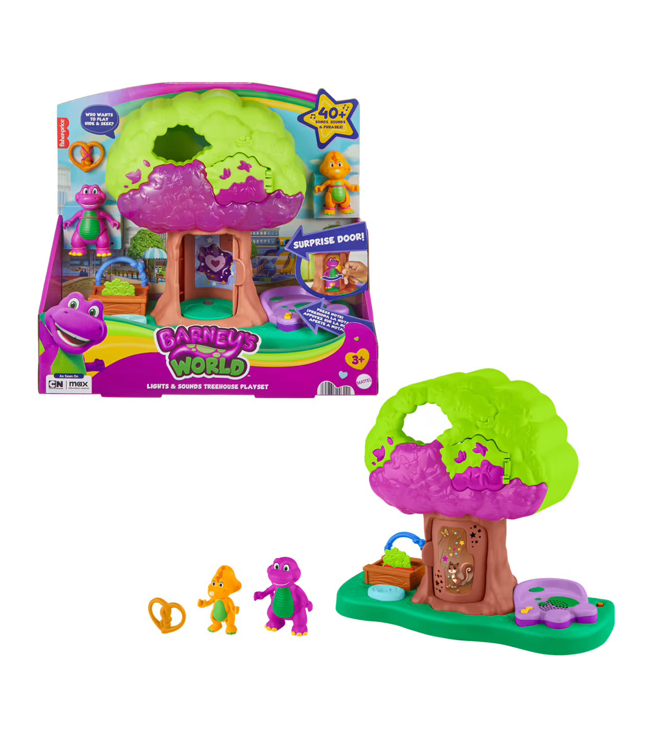 Playset Barney Casa del árbol