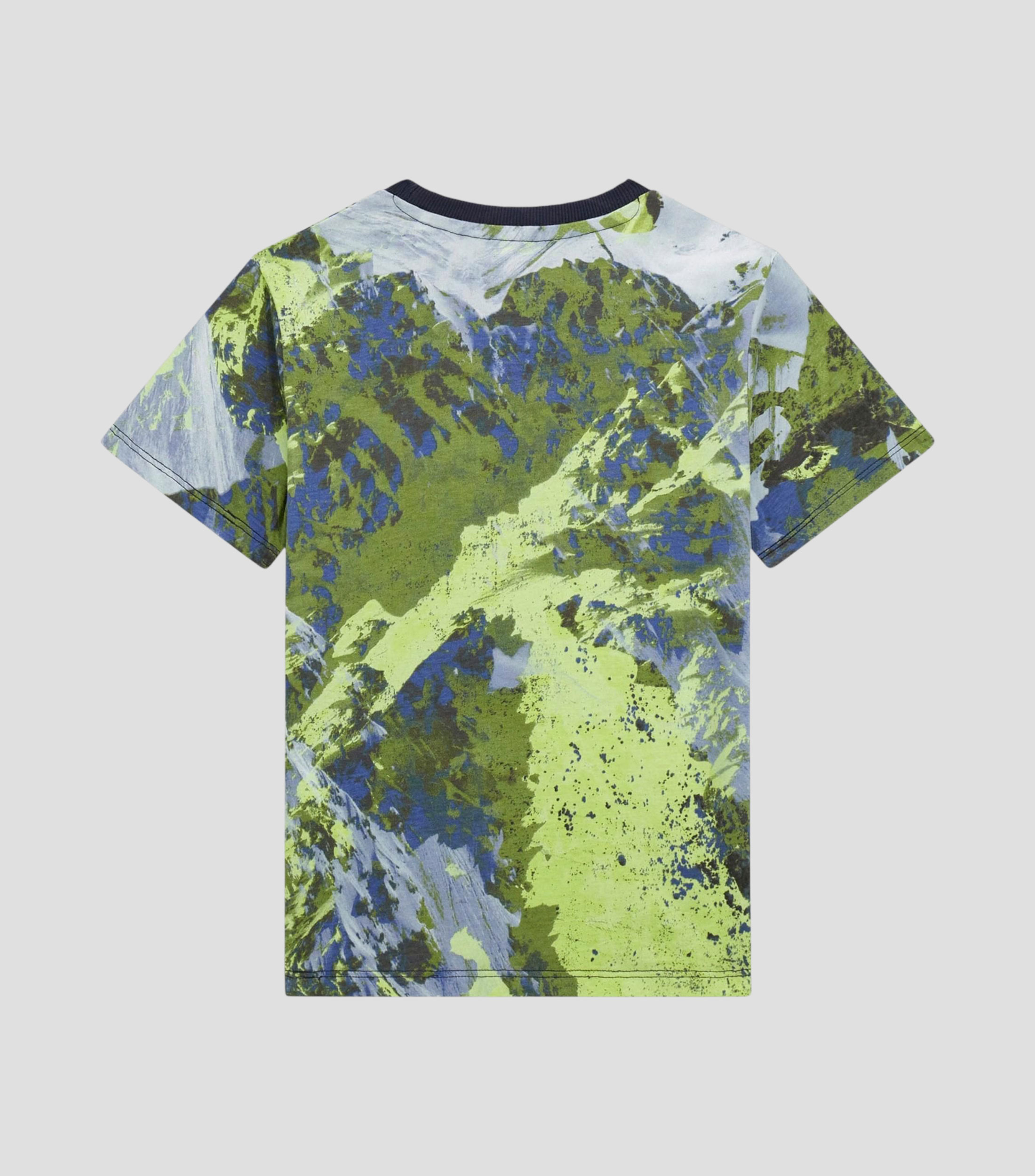 Playera de cuello redondo con manga corta Niño