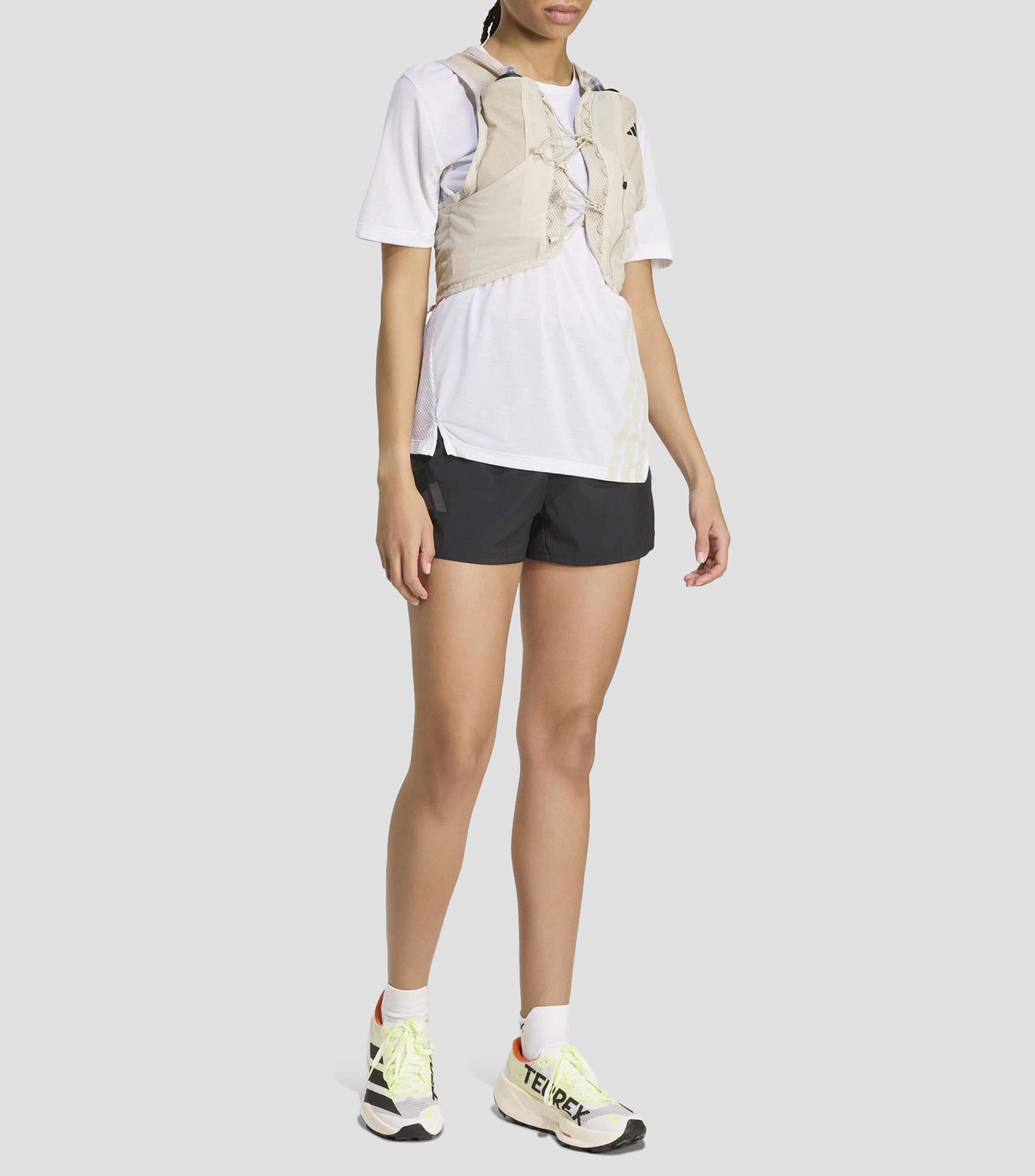 Short para correr Terrex Xperior Clima365 liso Mujer