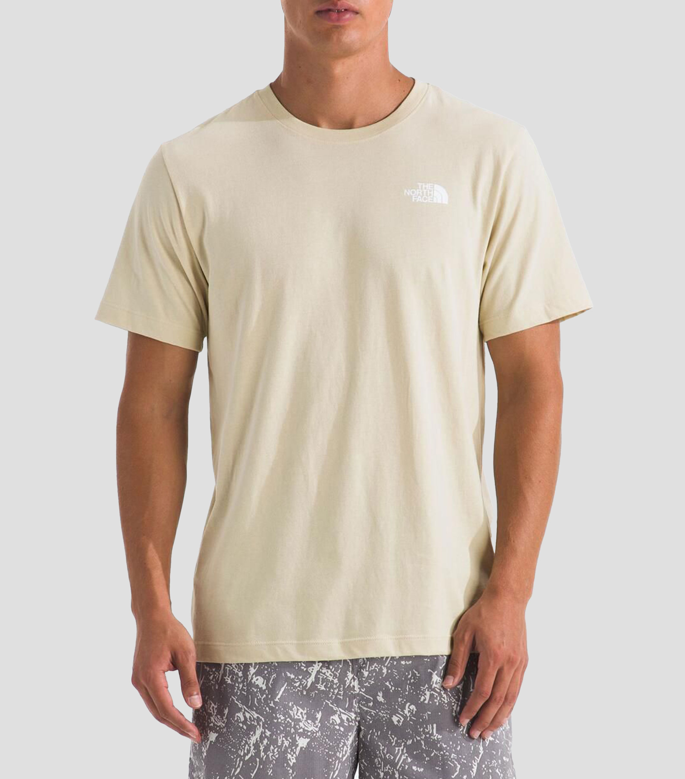 Playera cuello redondo manga corta estampada Hombre