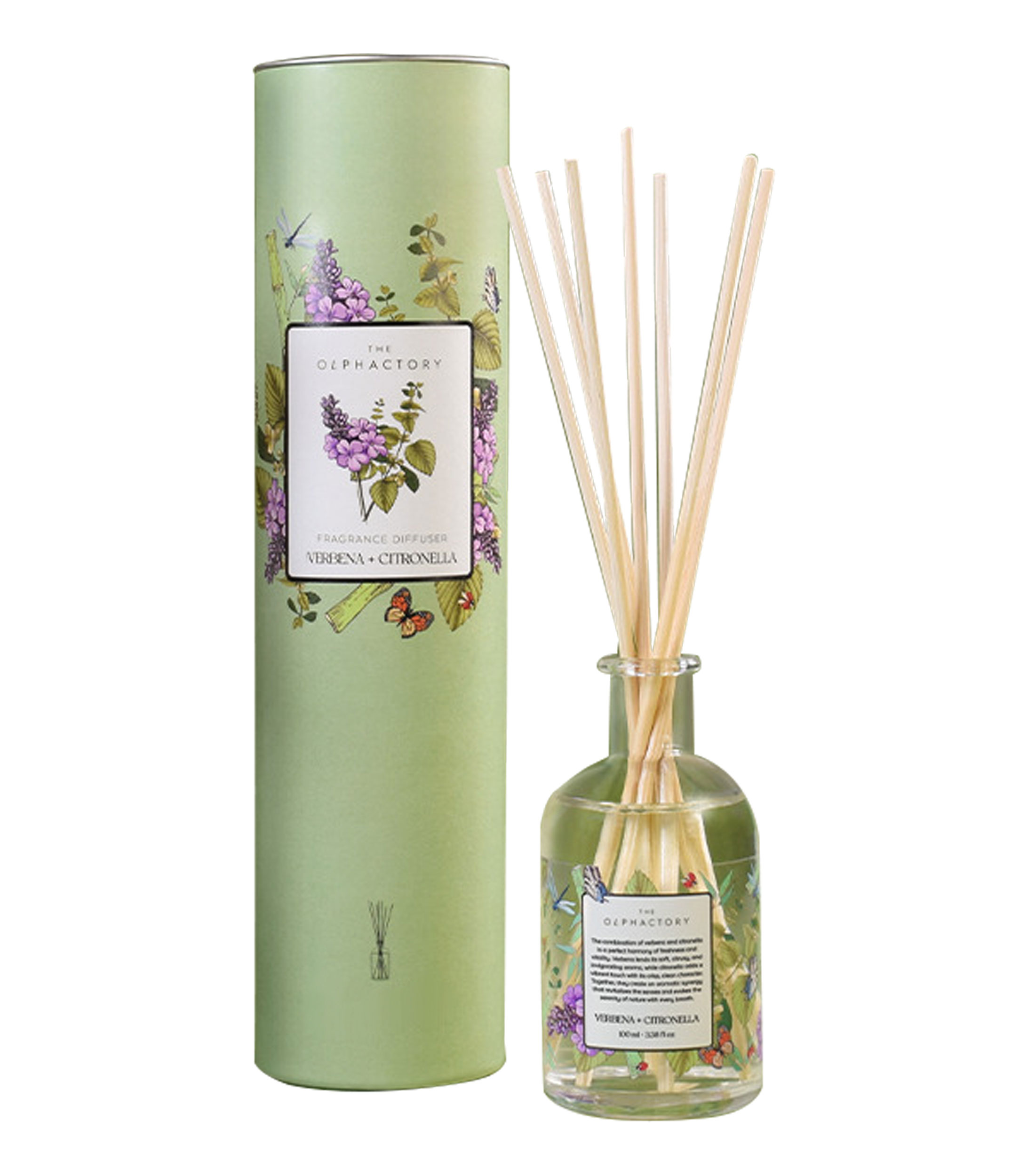 Difusor de Fragancia Verbena y Citronella, 100 ml
