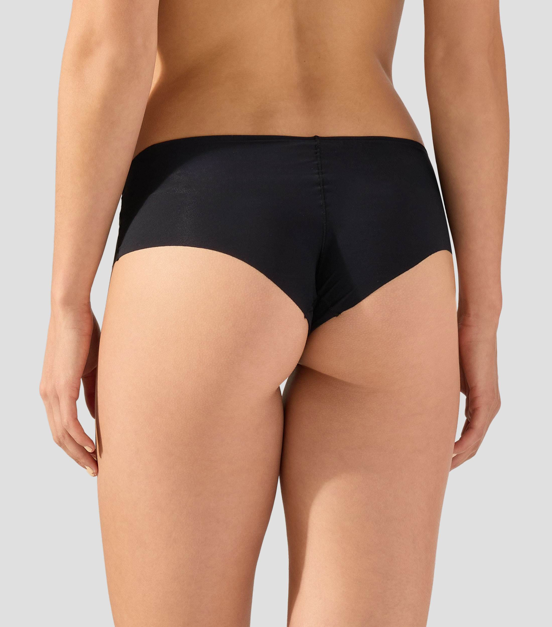 Bikini tipo hípster liso Mujer