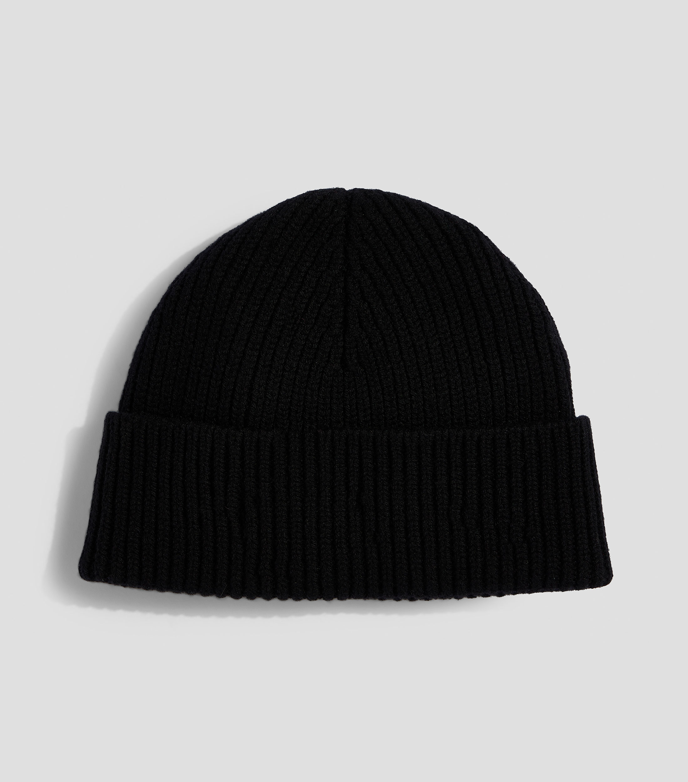 Gorro en tejido de punto con bordado Hombre