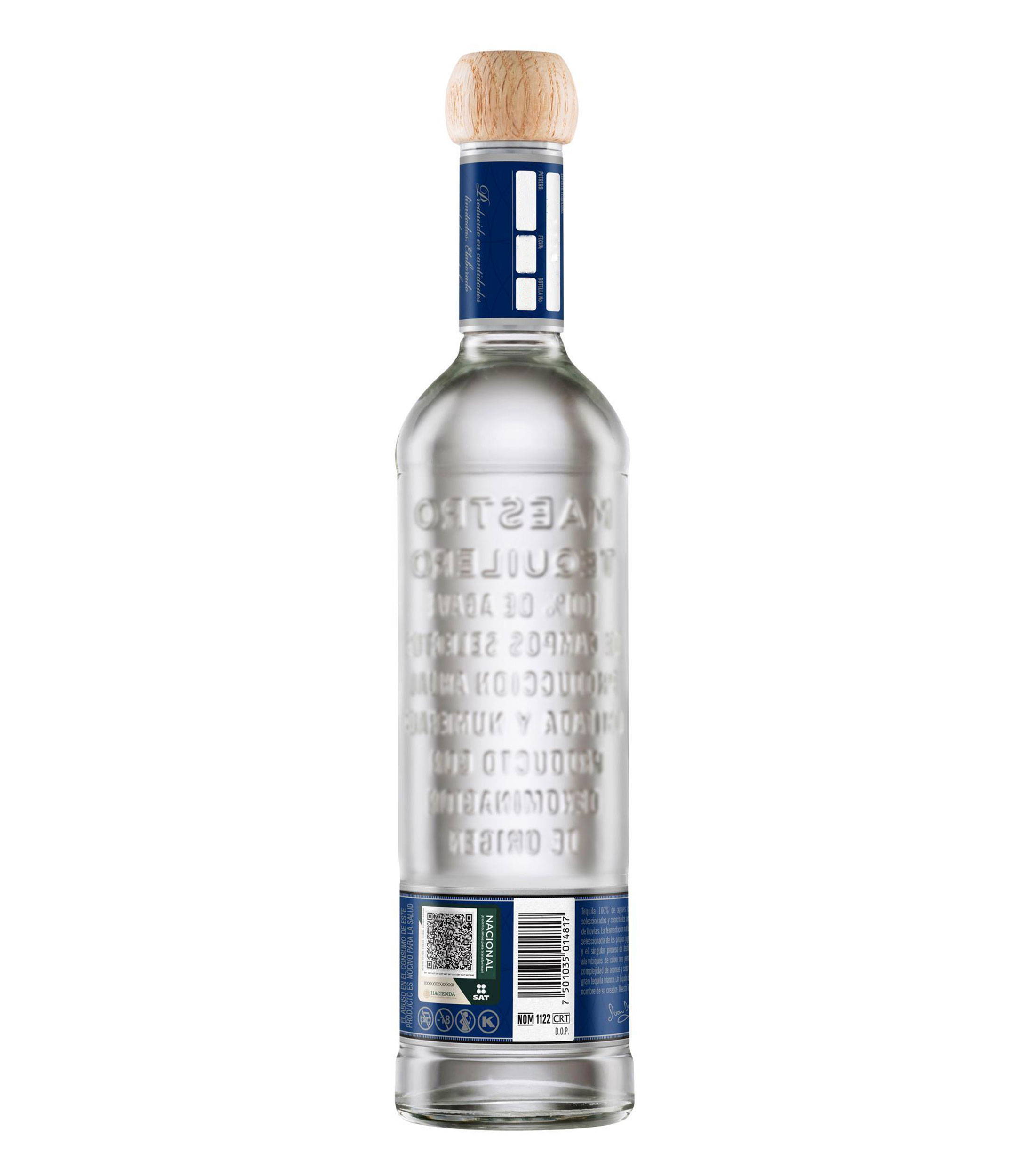 Tequila blanco Maestro Dobel, 700 ml