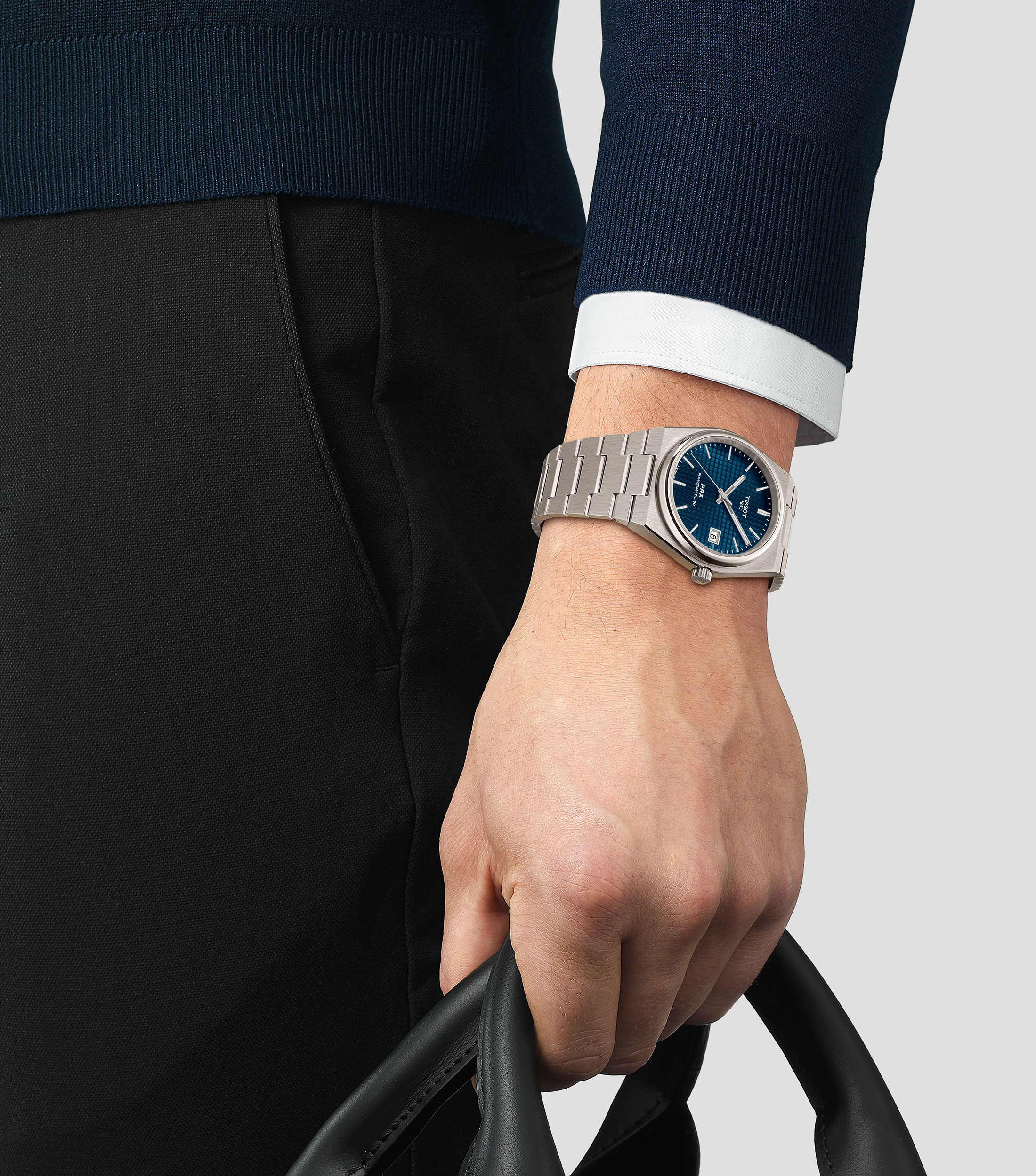 Reloj Unisex PRX casual plateado