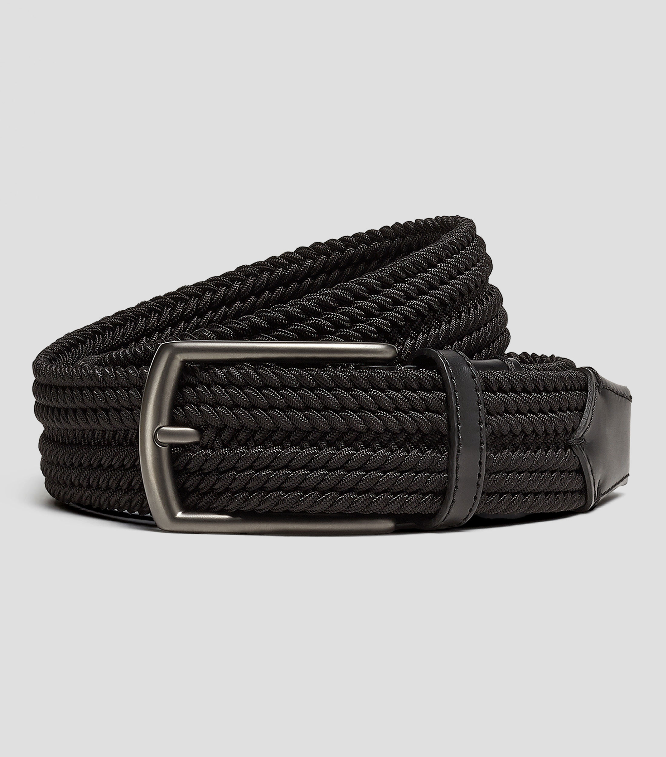 Cinturón de textil trenzado Hombre