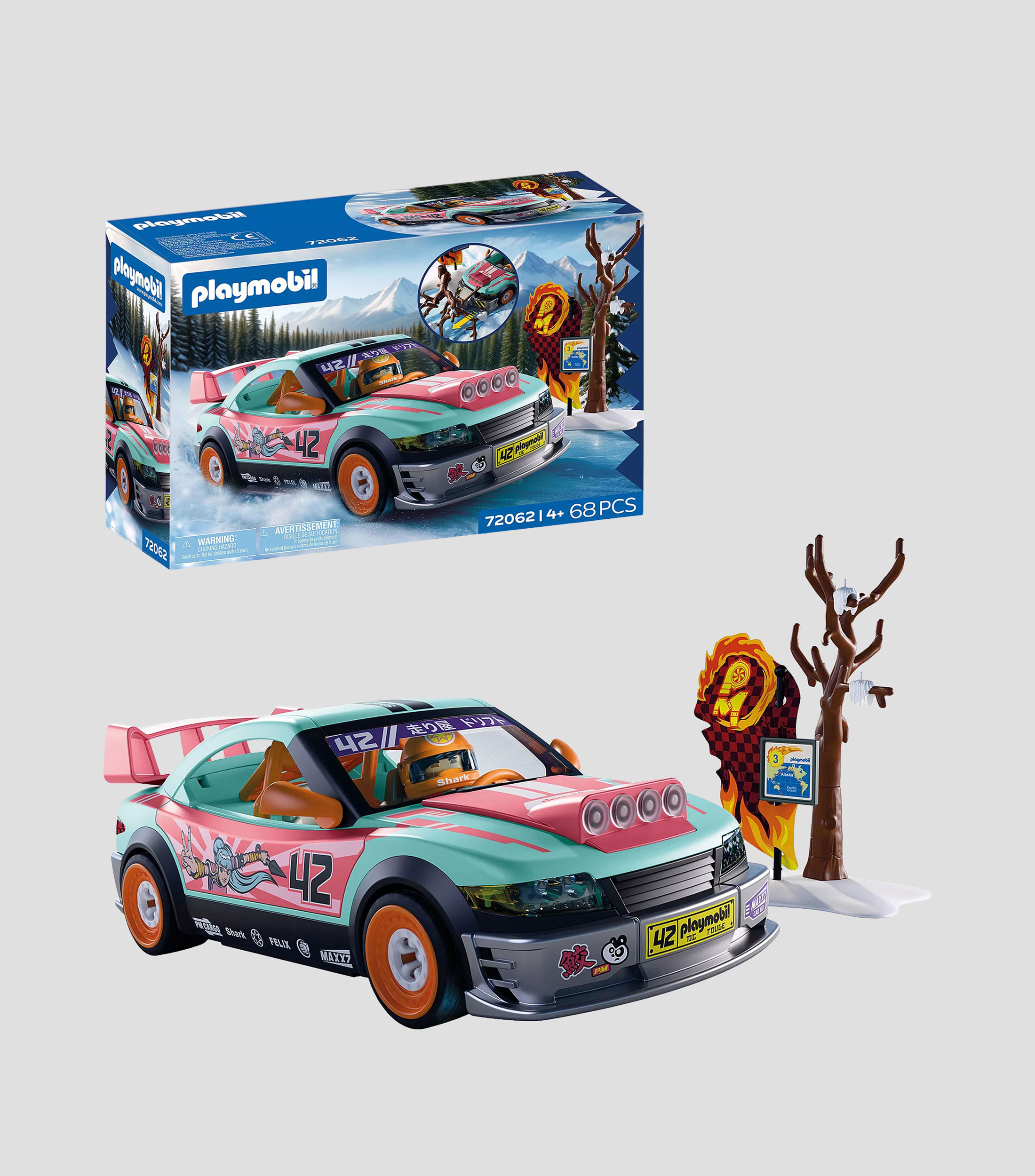Playset Coche tuning todoterreno