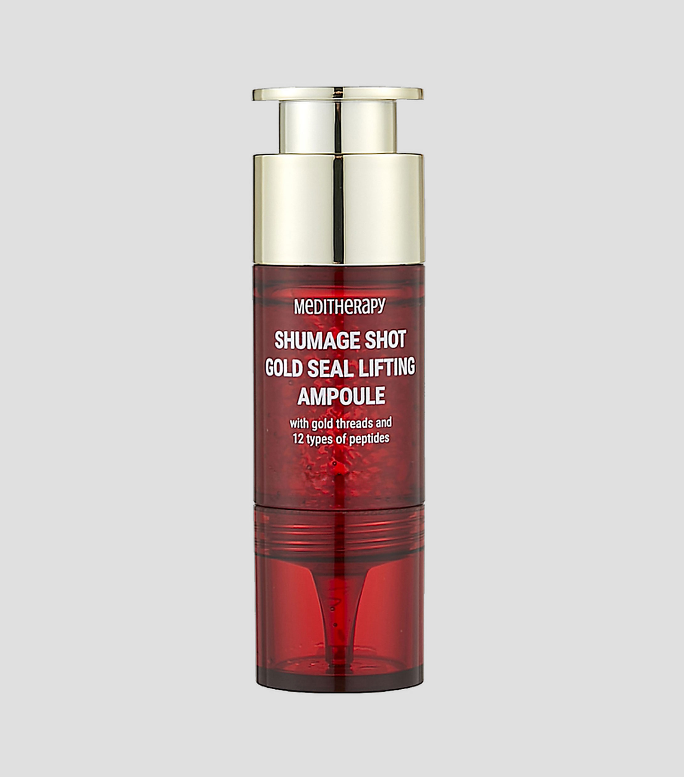 Suero Shumage Shot Gold Seal Lifting Ampoule, 12 ml