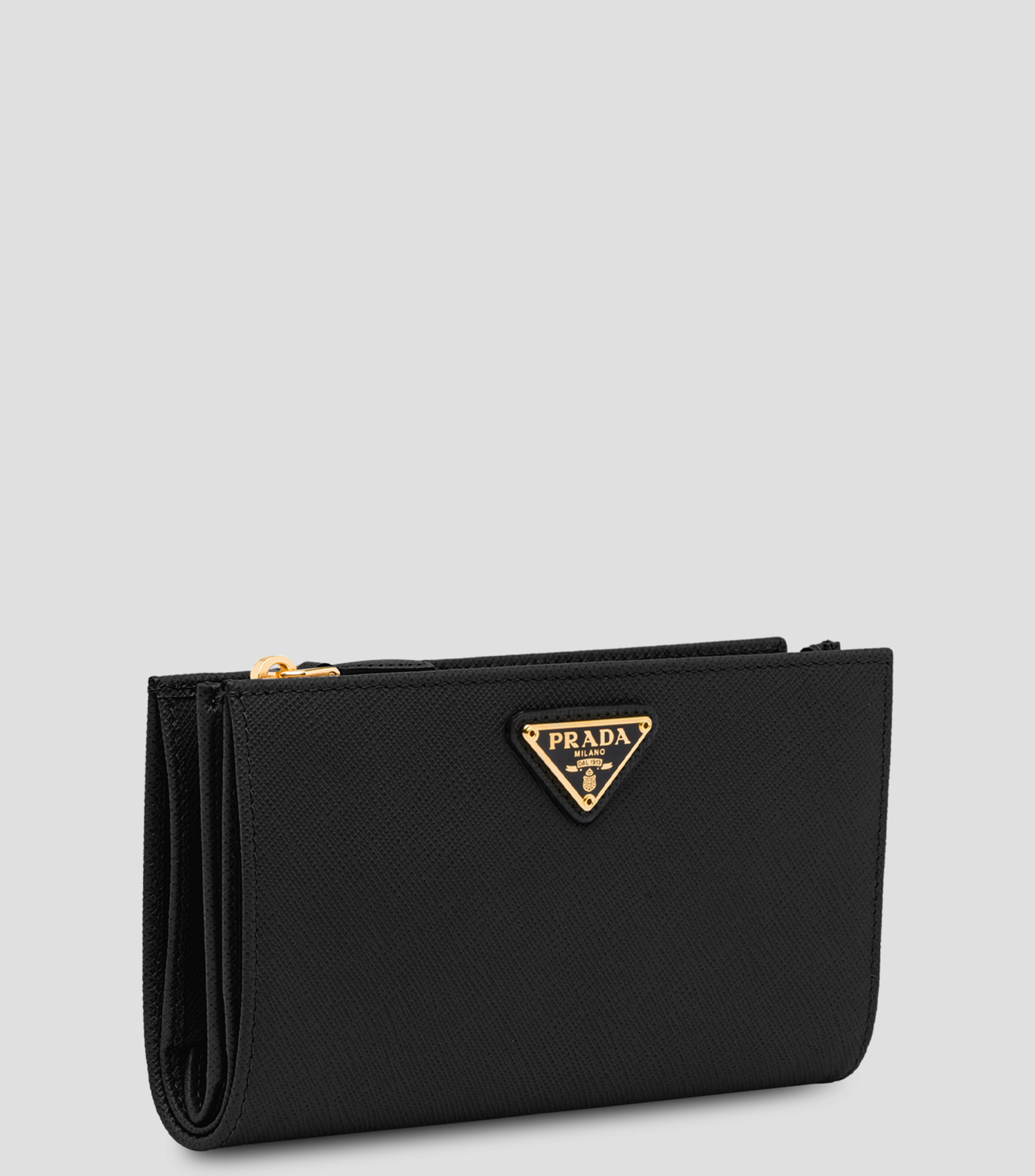 Cartera en piel con detalle texturizado Mujer