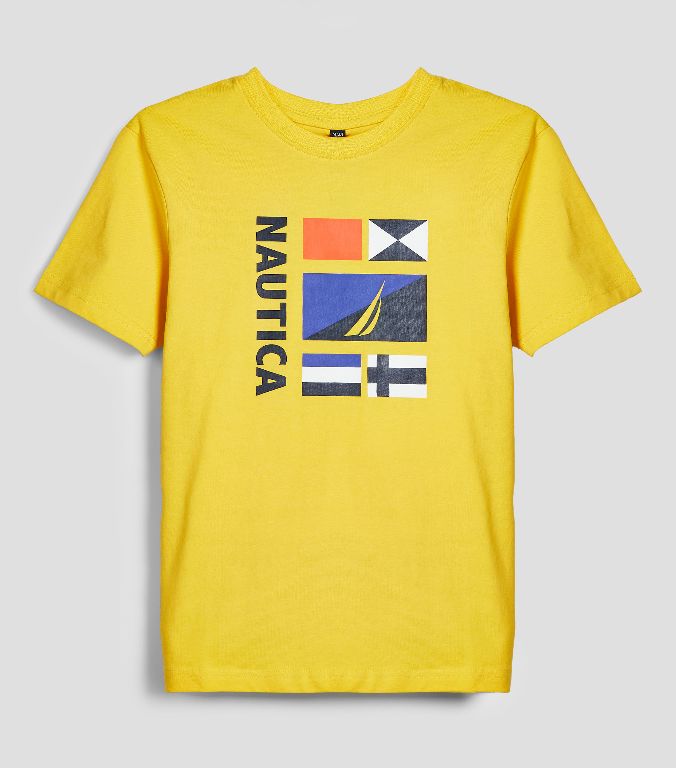 Playera estampada manga corta Niño