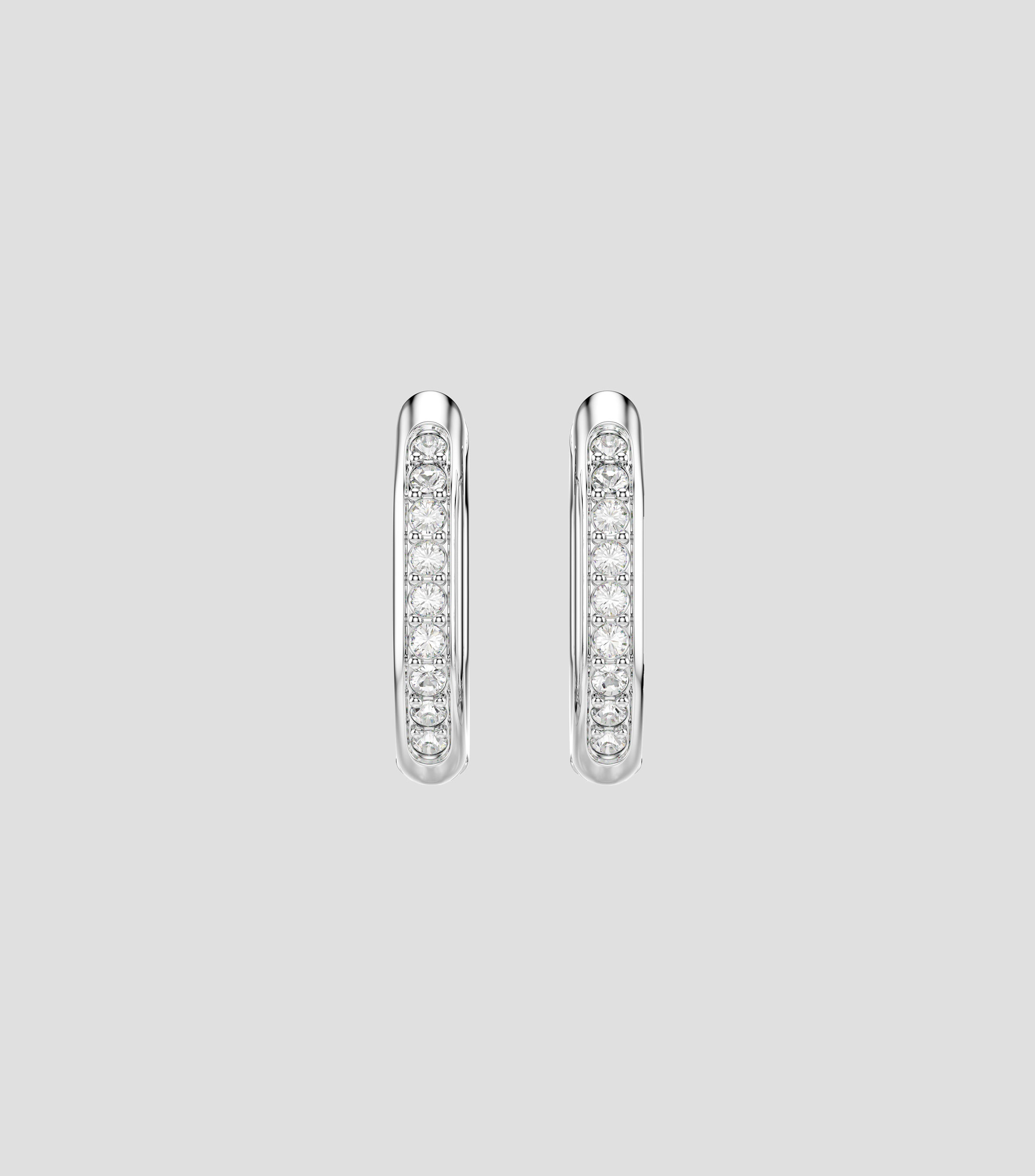 Aretes geométricos con cristales Dextera Mujer